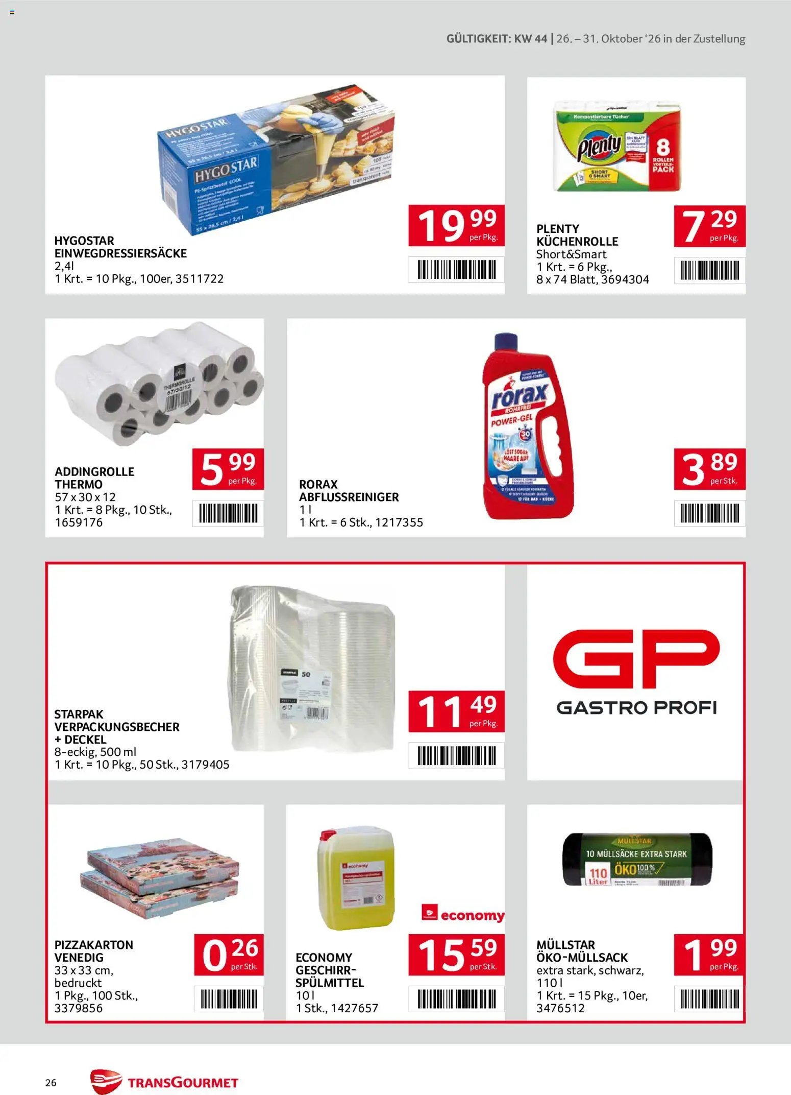 Transgourmet Flugblatt