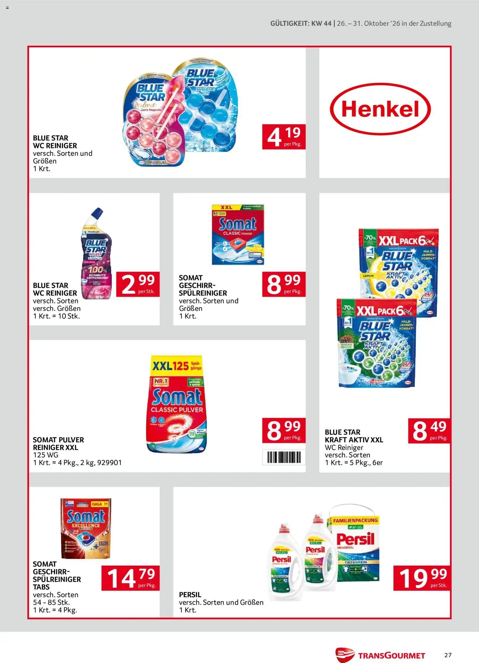 Transgourmet Flugblatt