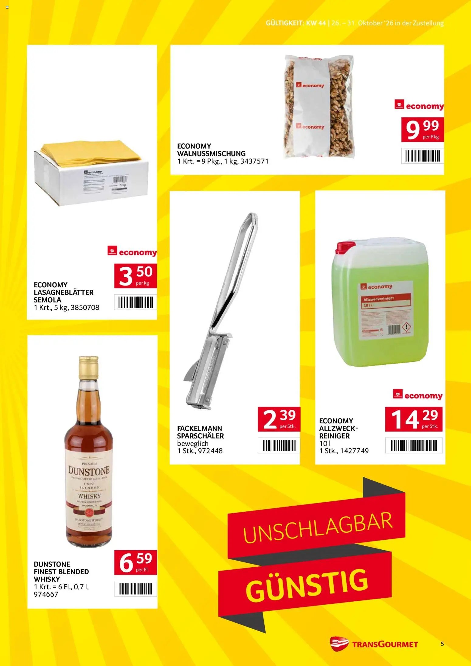 Transgourmet Flugblatt
