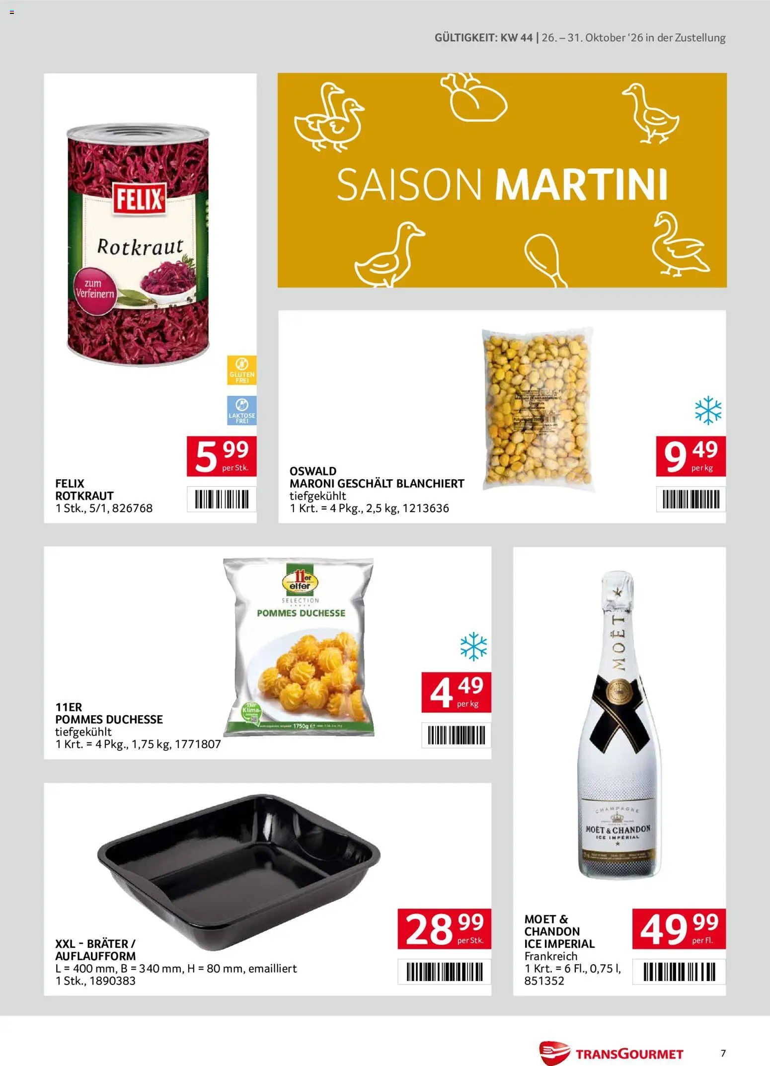 Transgourmet Flugblatt