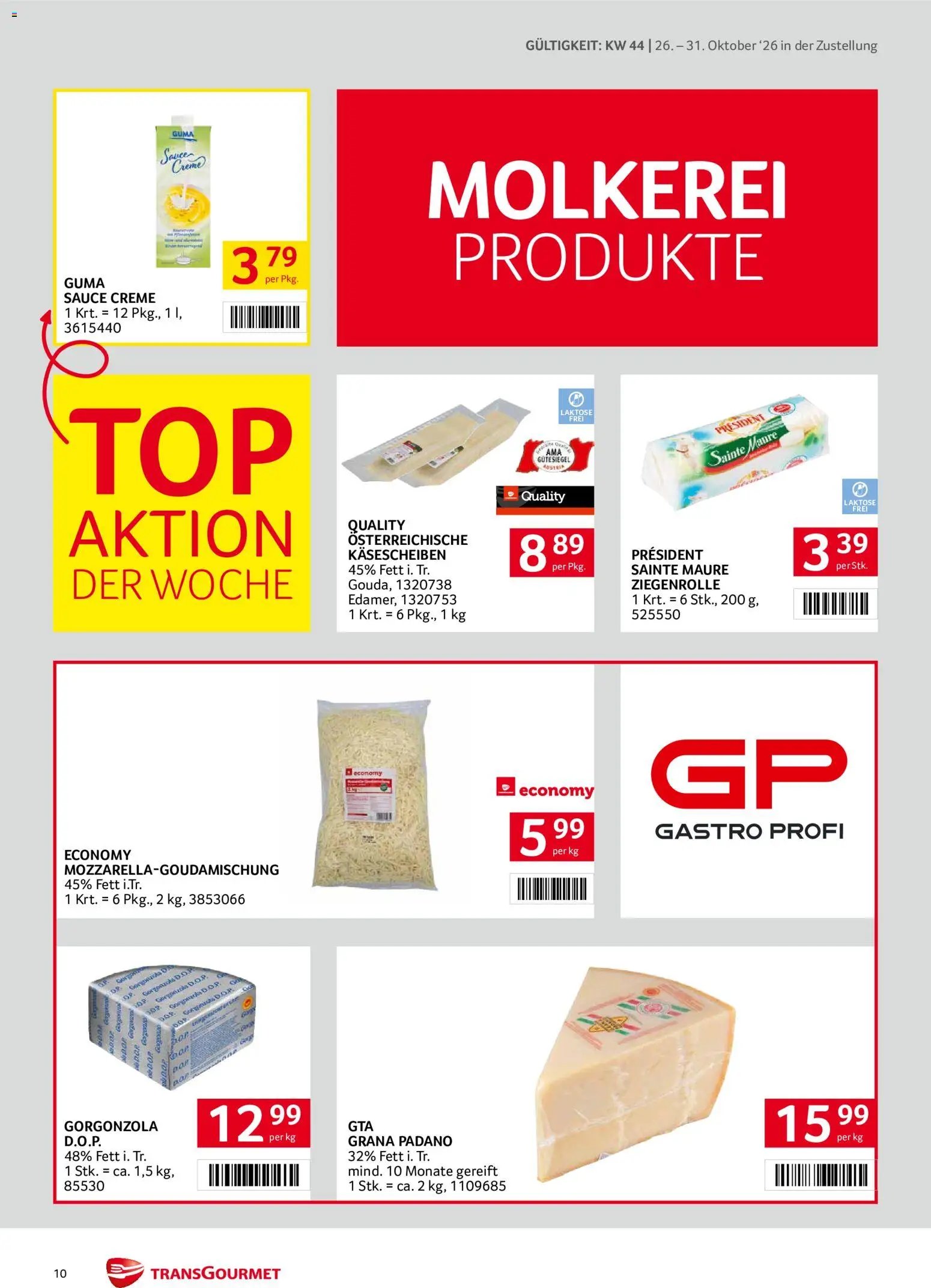 Transgourmet Flugblatt