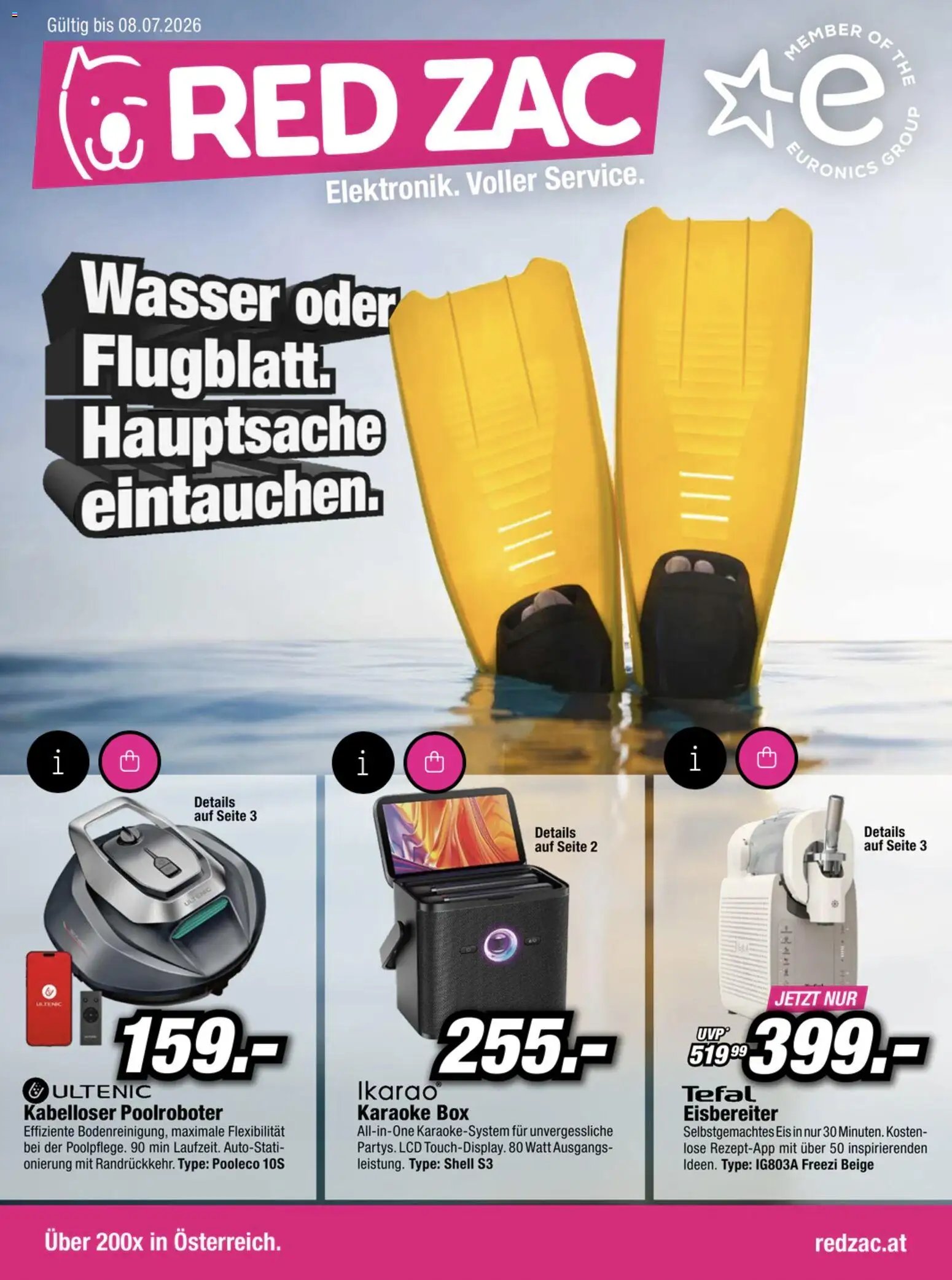 RED ZAC Flugblatt