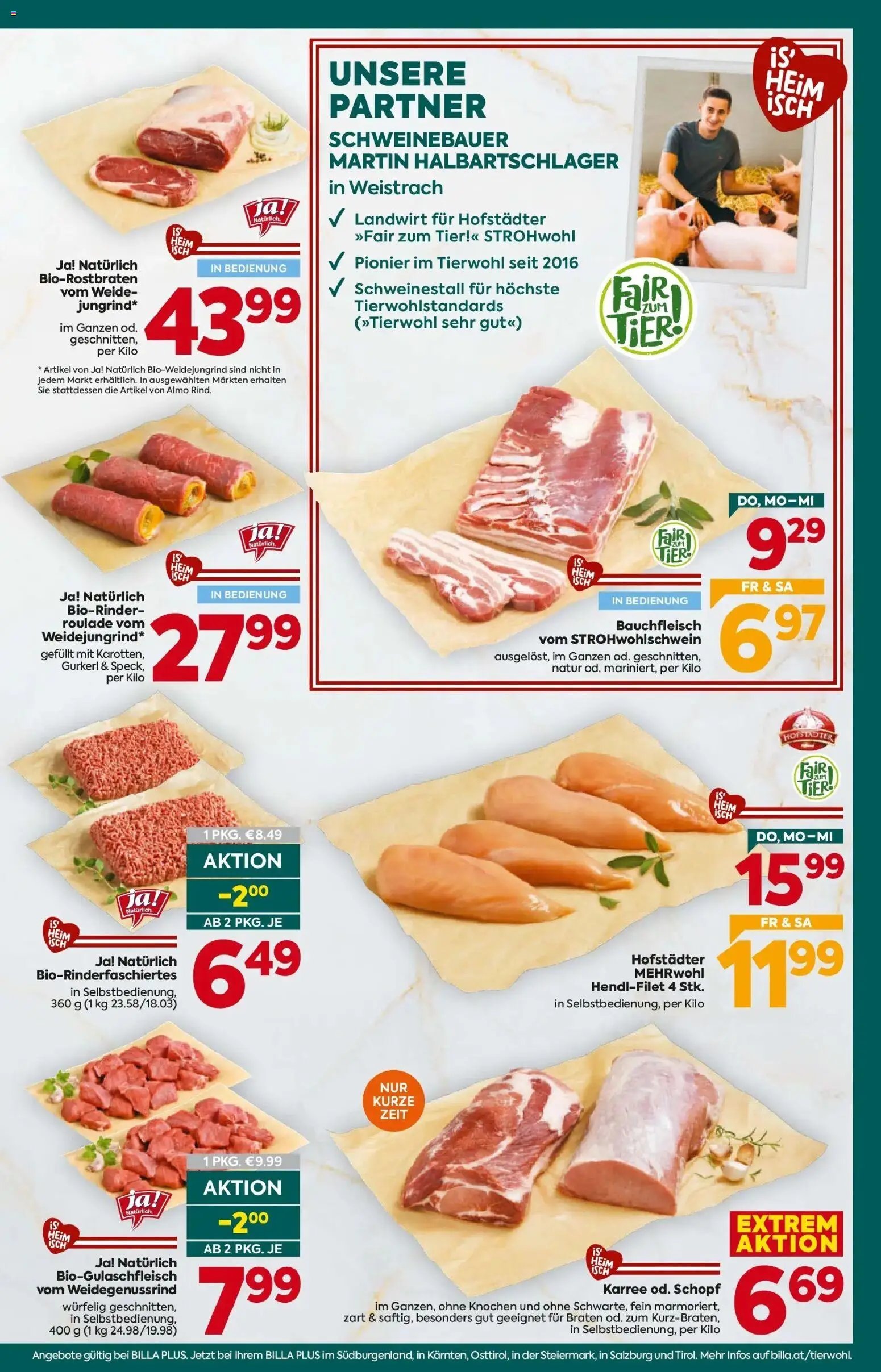 Billa Plus Flugblatt - Steiermark