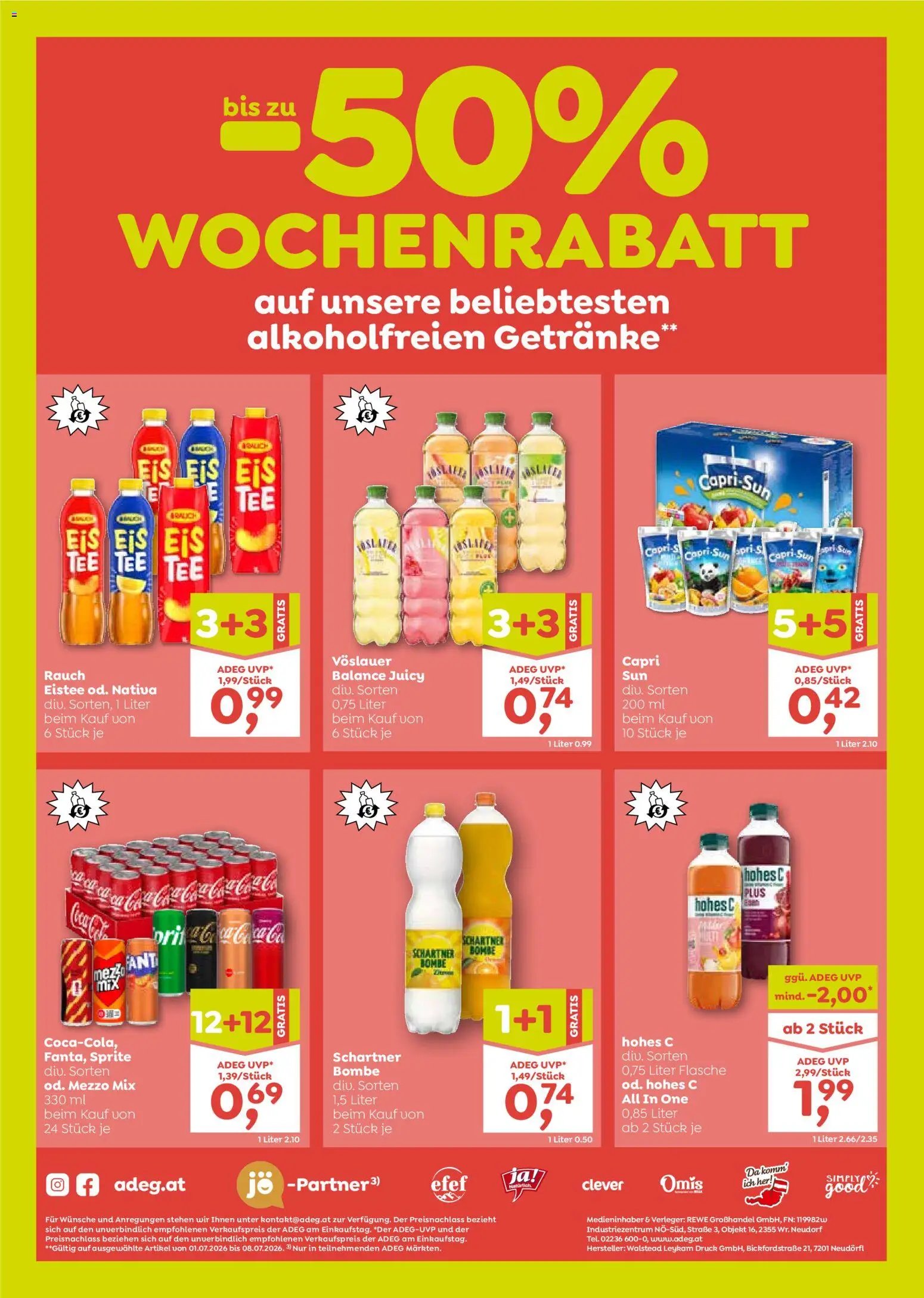 ADEG Flugblatt