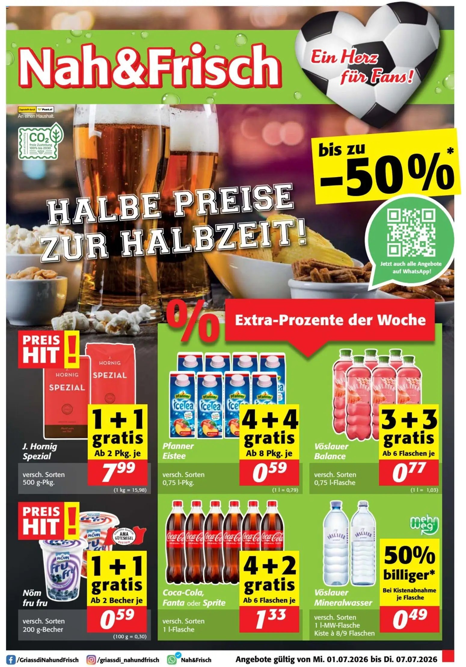 Nah und Frisch Flugblatt