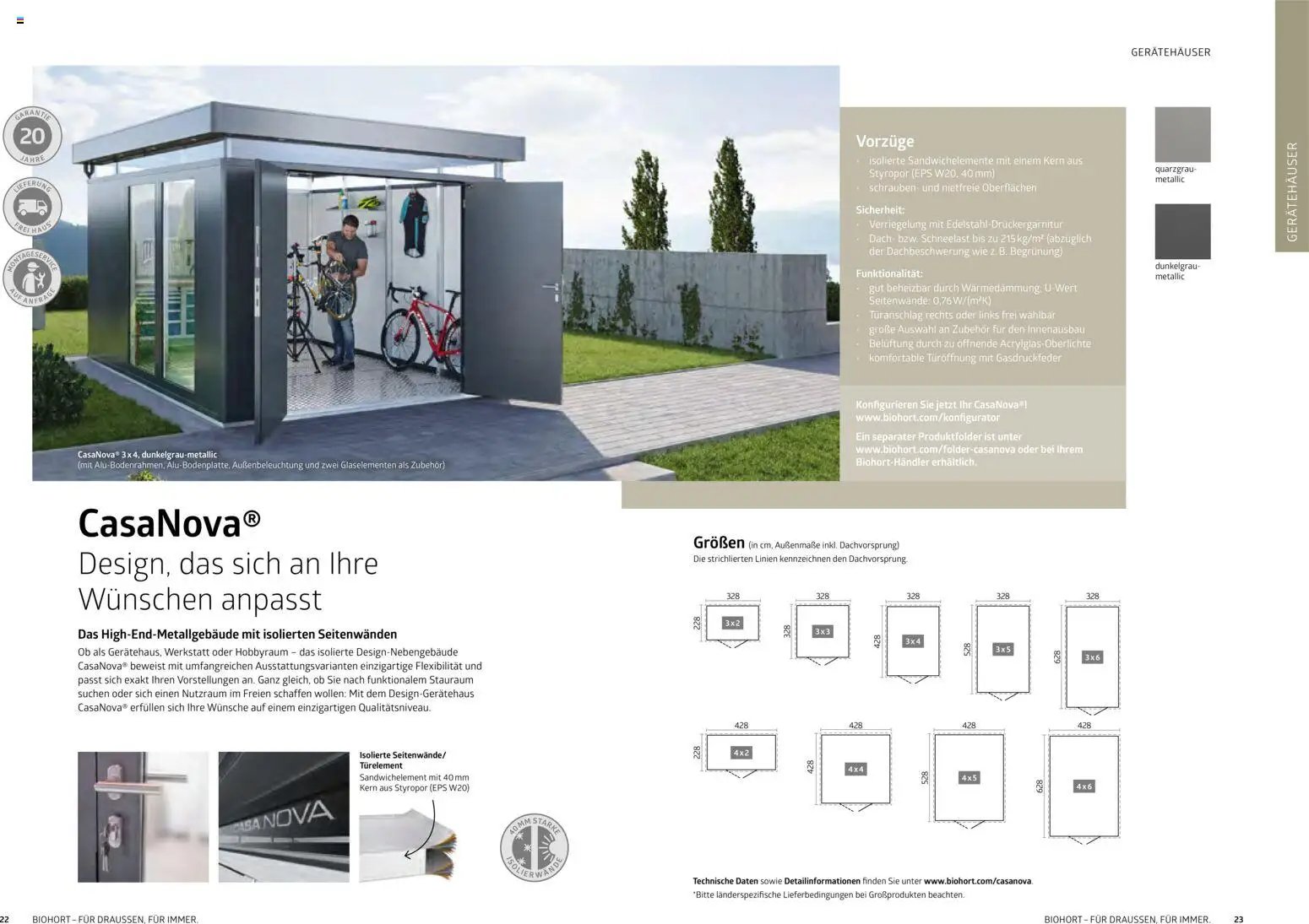 Dehner  Biohort – Metall für Garten & Terrasse
