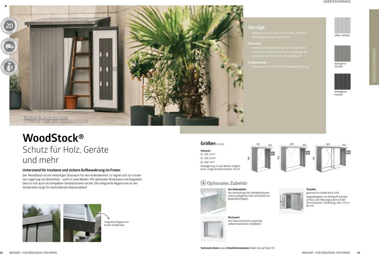 Dehner  Biohort – Metall für Garten & Terrasse