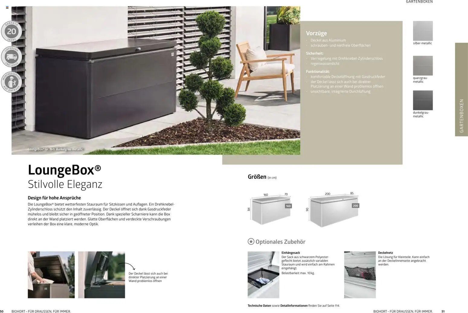 Dehner  Biohort – Metall für Garten & Terrasse