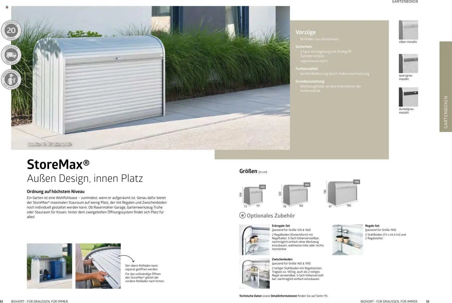 Dehner  Biohort – Metall für Garten & Terrasse