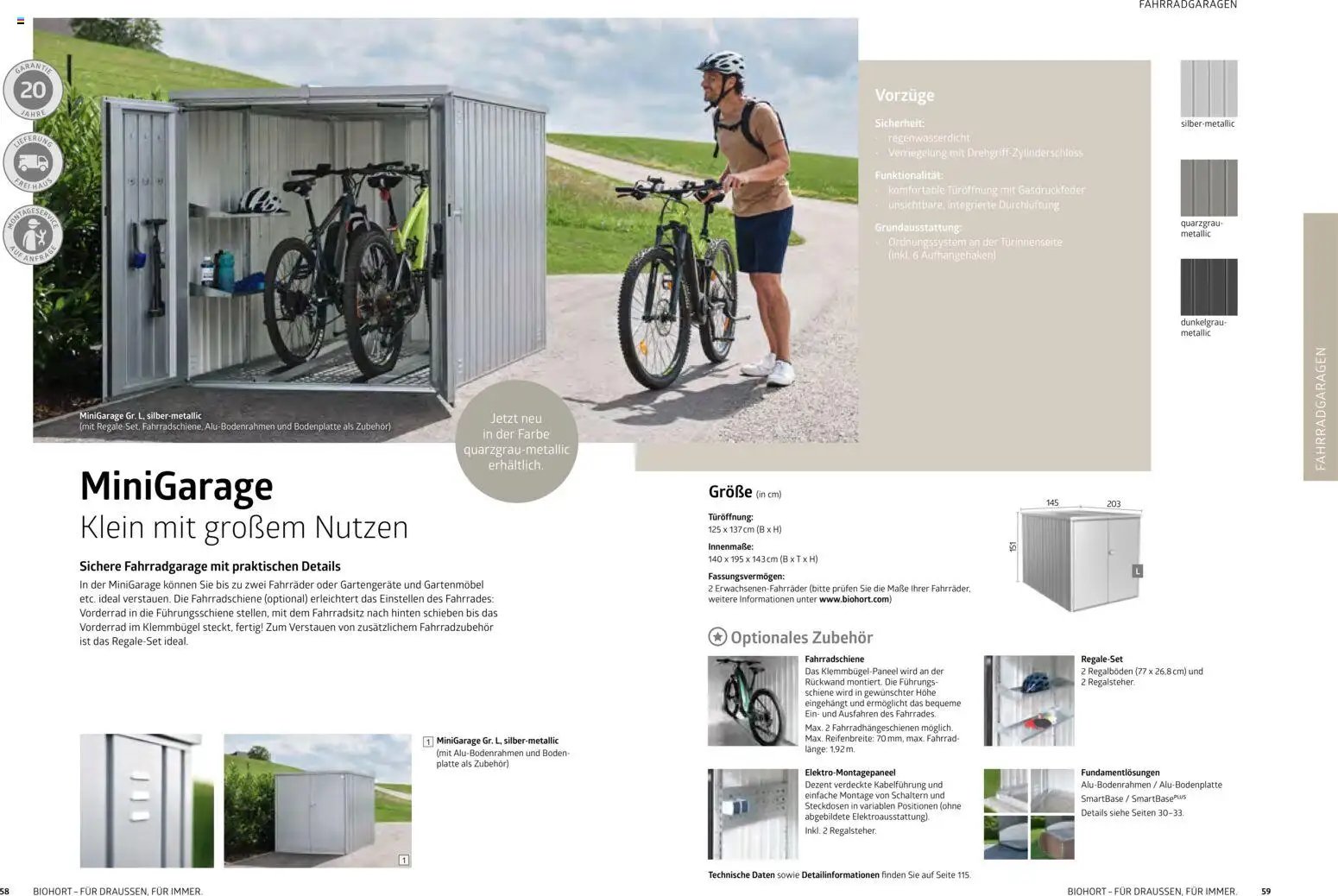 Dehner  Biohort – Metall für Garten & Terrasse