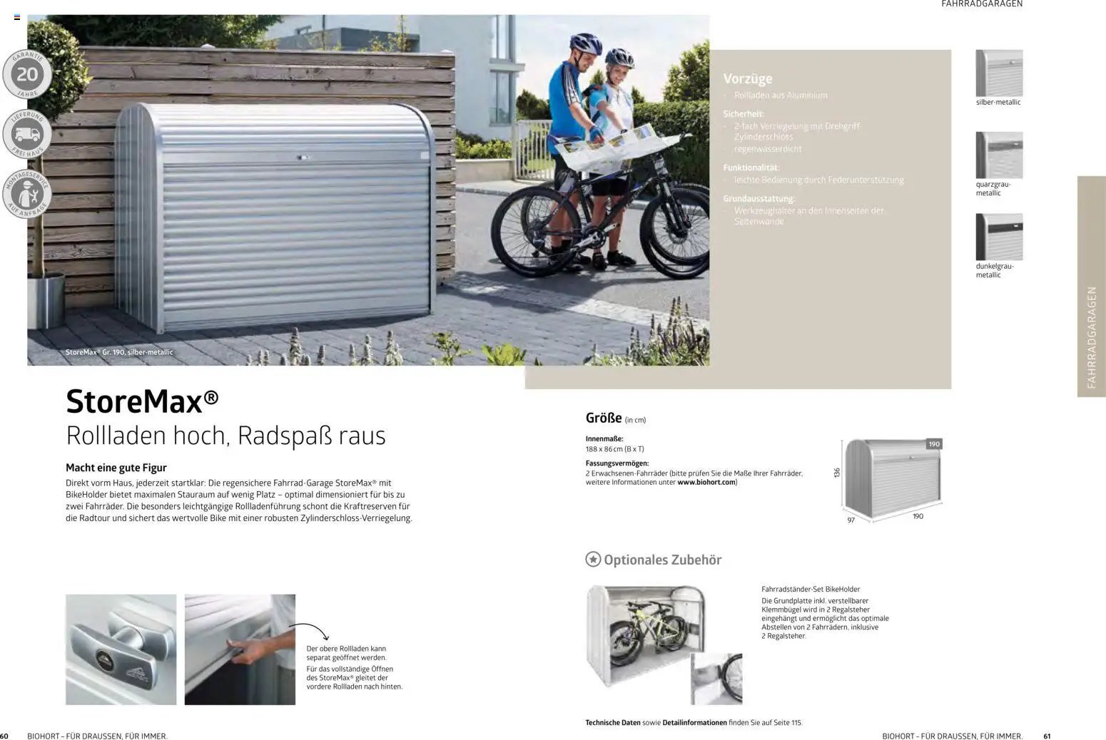 Dehner  Biohort – Metall für Garten & Terrasse