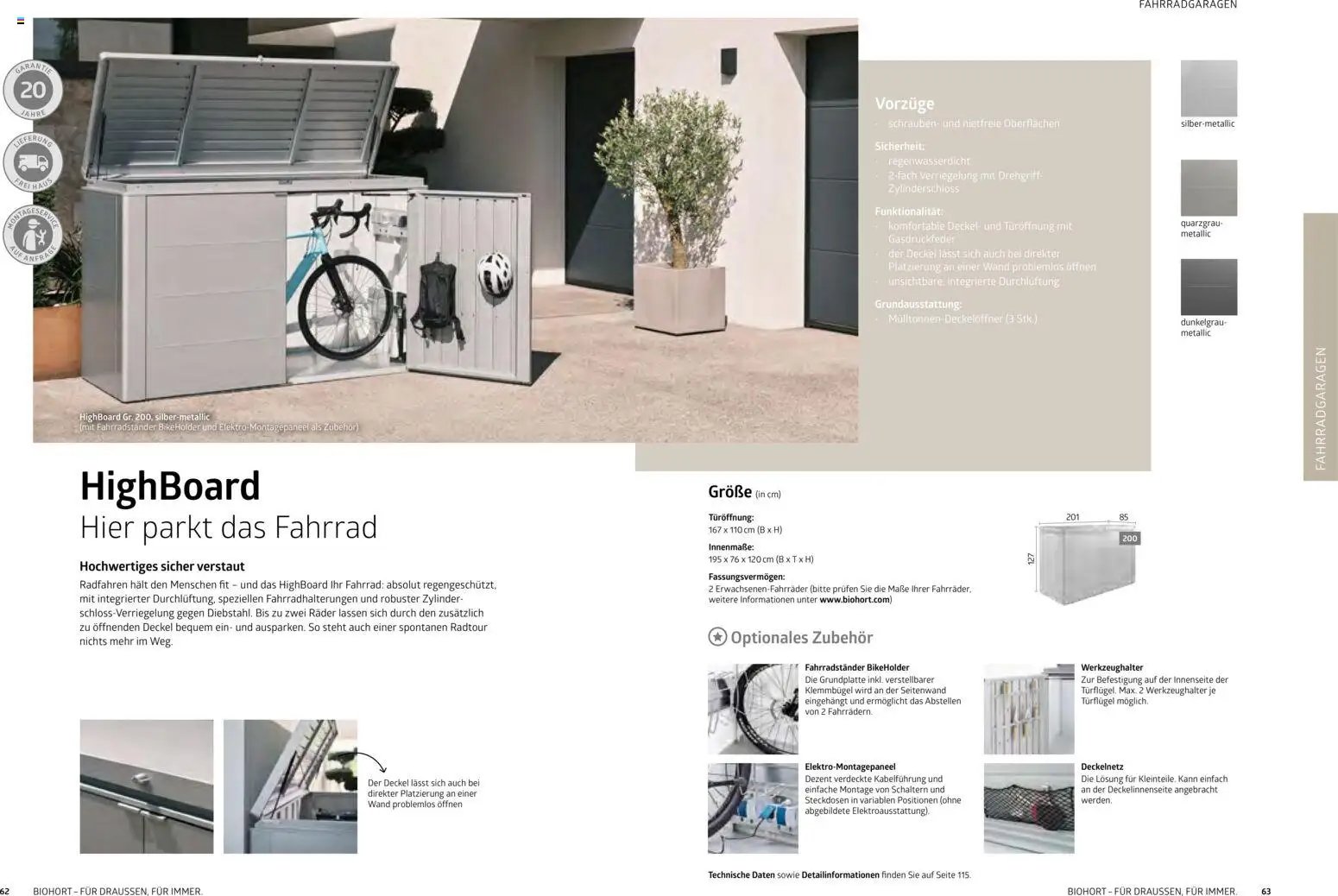 Dehner  Biohort – Metall für Garten & Terrasse