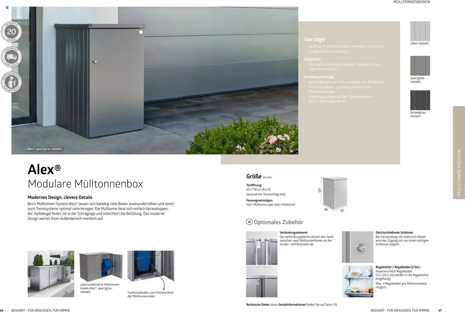 Dehner  Biohort – Metall für Garten & Terrasse