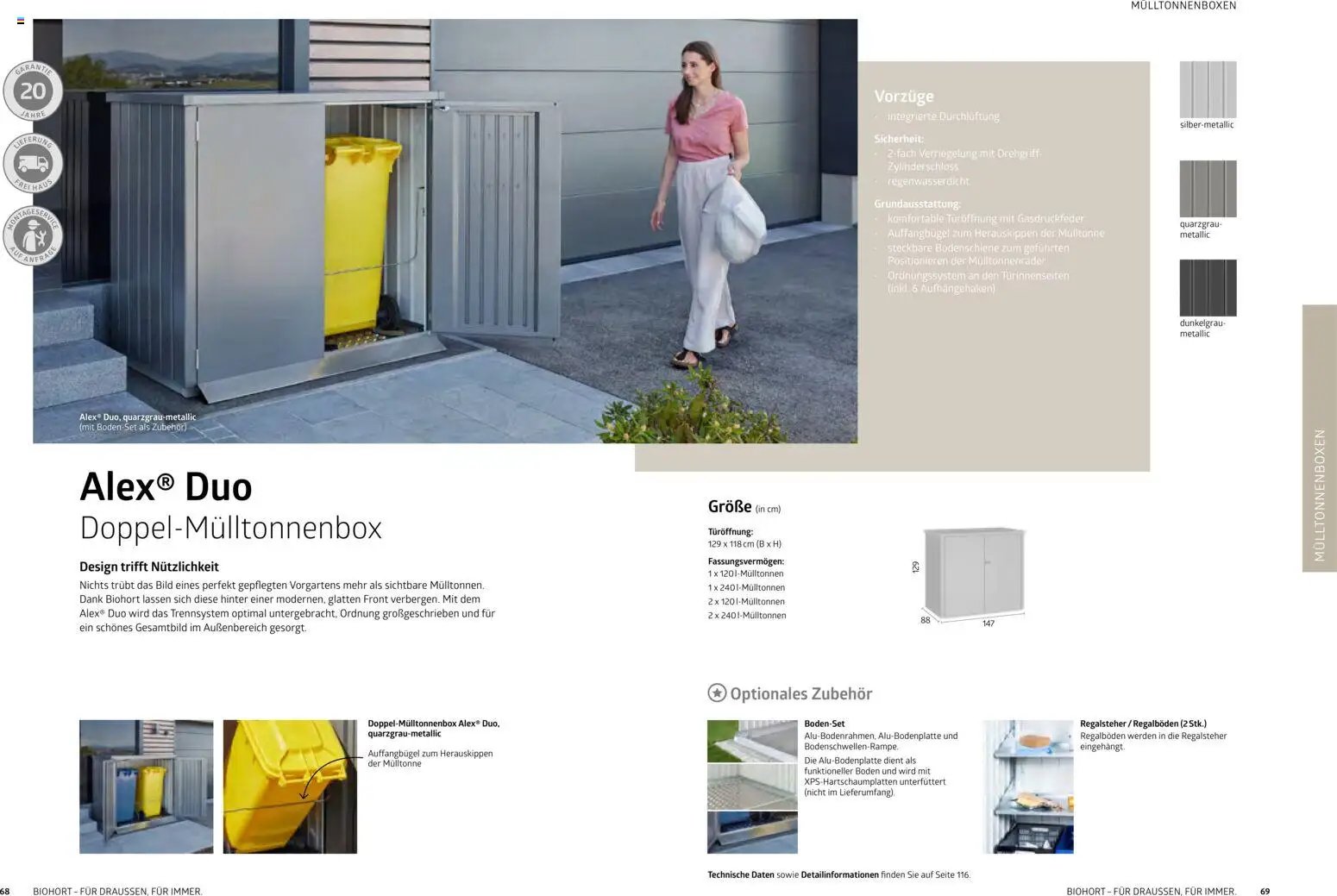 Dehner  Biohort – Metall für Garten & Terrasse