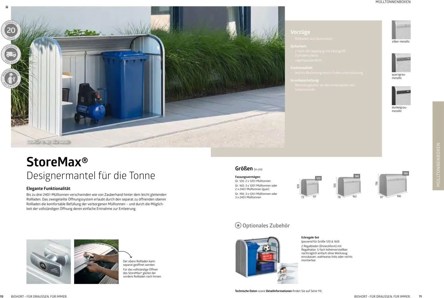 Dehner  Biohort – Metall für Garten & Terrasse