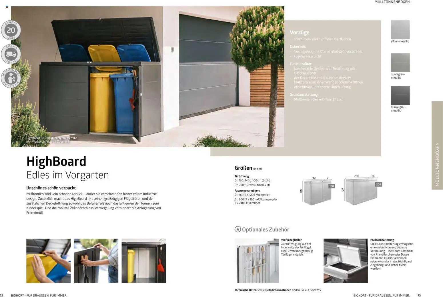 Dehner  Biohort – Metall für Garten & Terrasse