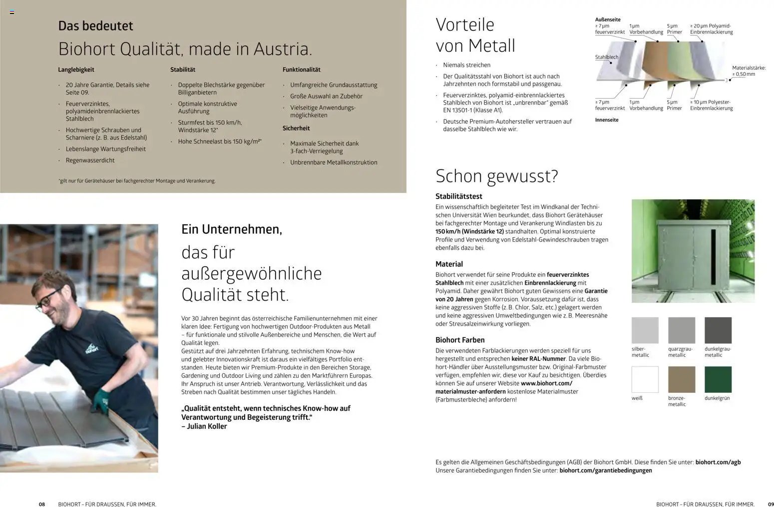 Dehner  Biohort – Metall für Garten & Terrasse
