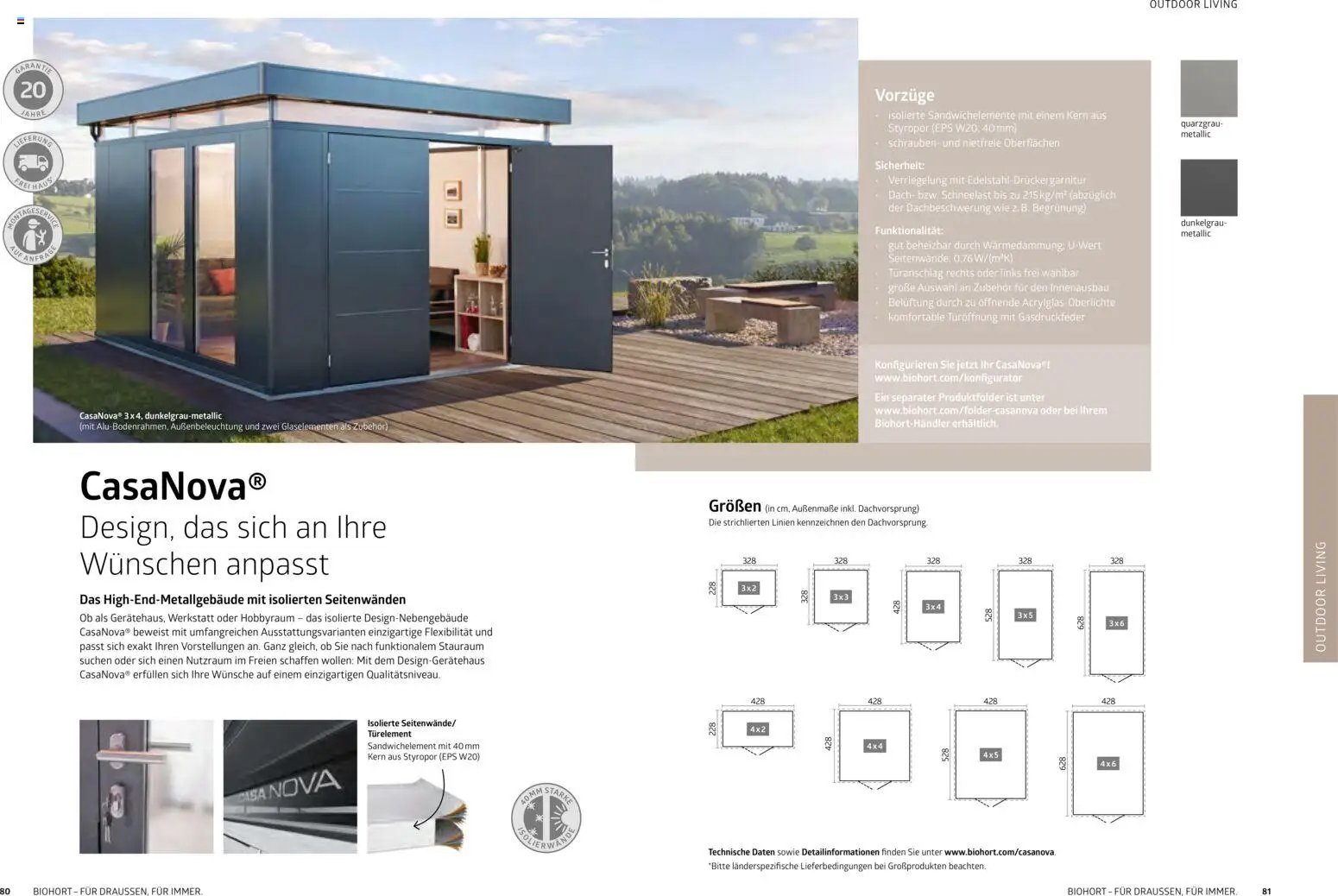 Dehner  Biohort – Metall für Garten & Terrasse