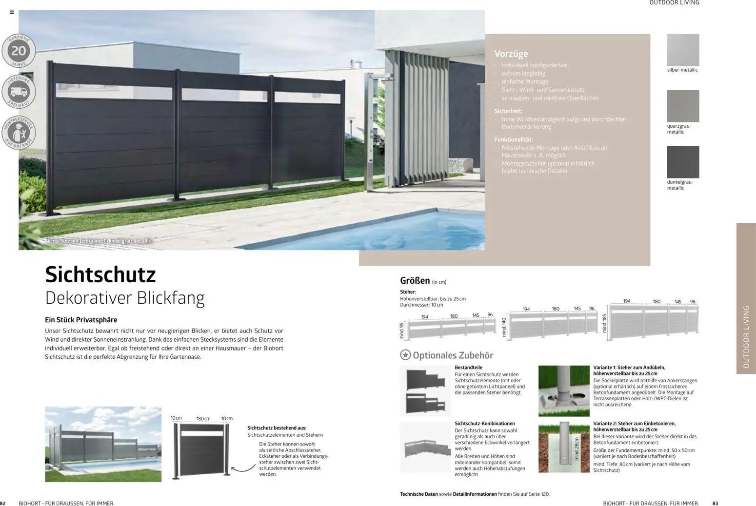 Dehner  Biohort – Metall für Garten & Terrasse