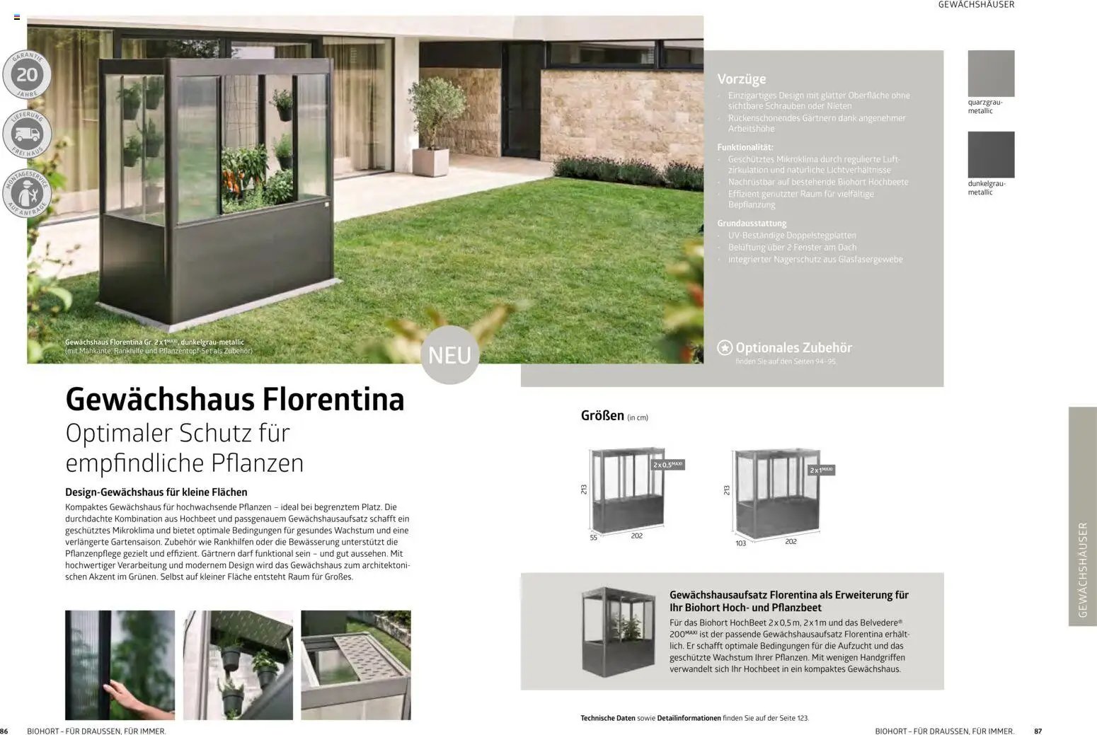Dehner  Biohort – Metall für Garten & Terrasse