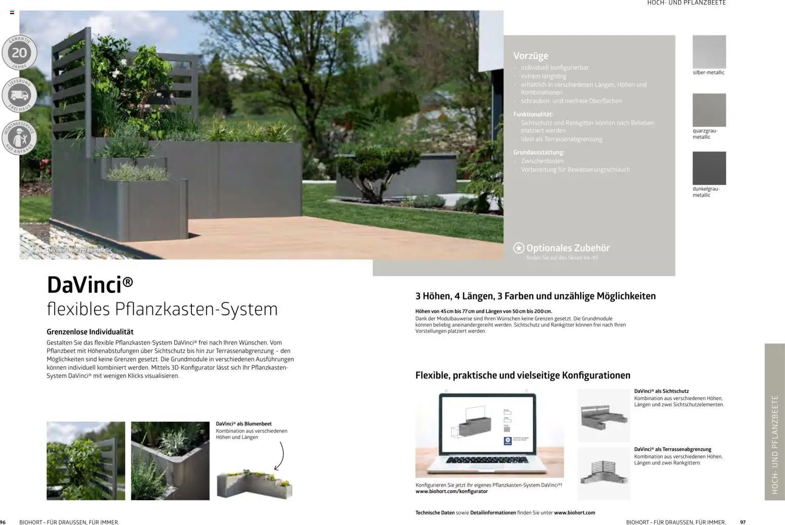 Dehner  Biohort – Metall für Garten & Terrasse