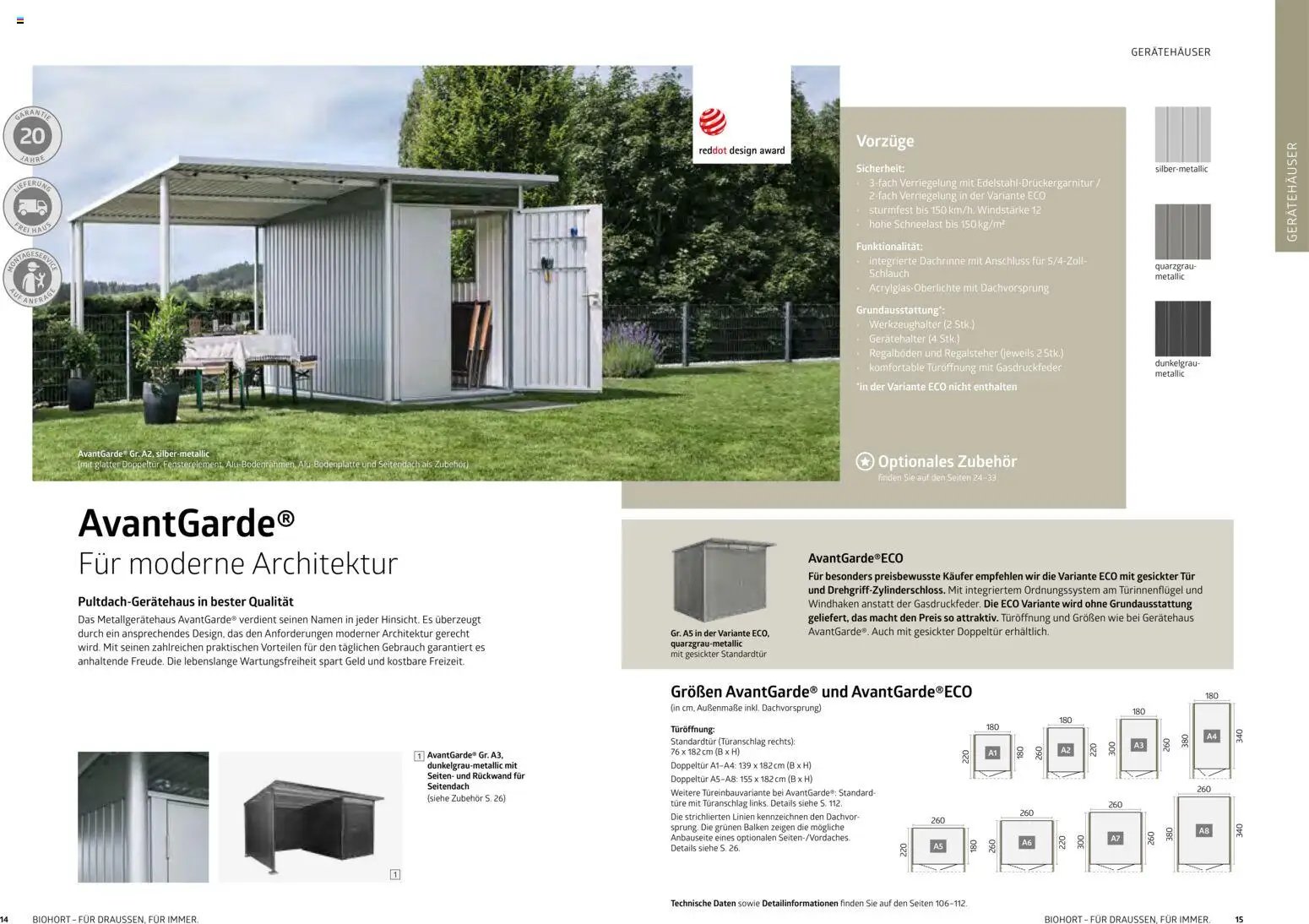 Dehner  Biohort – Metall für Garten & Terrasse