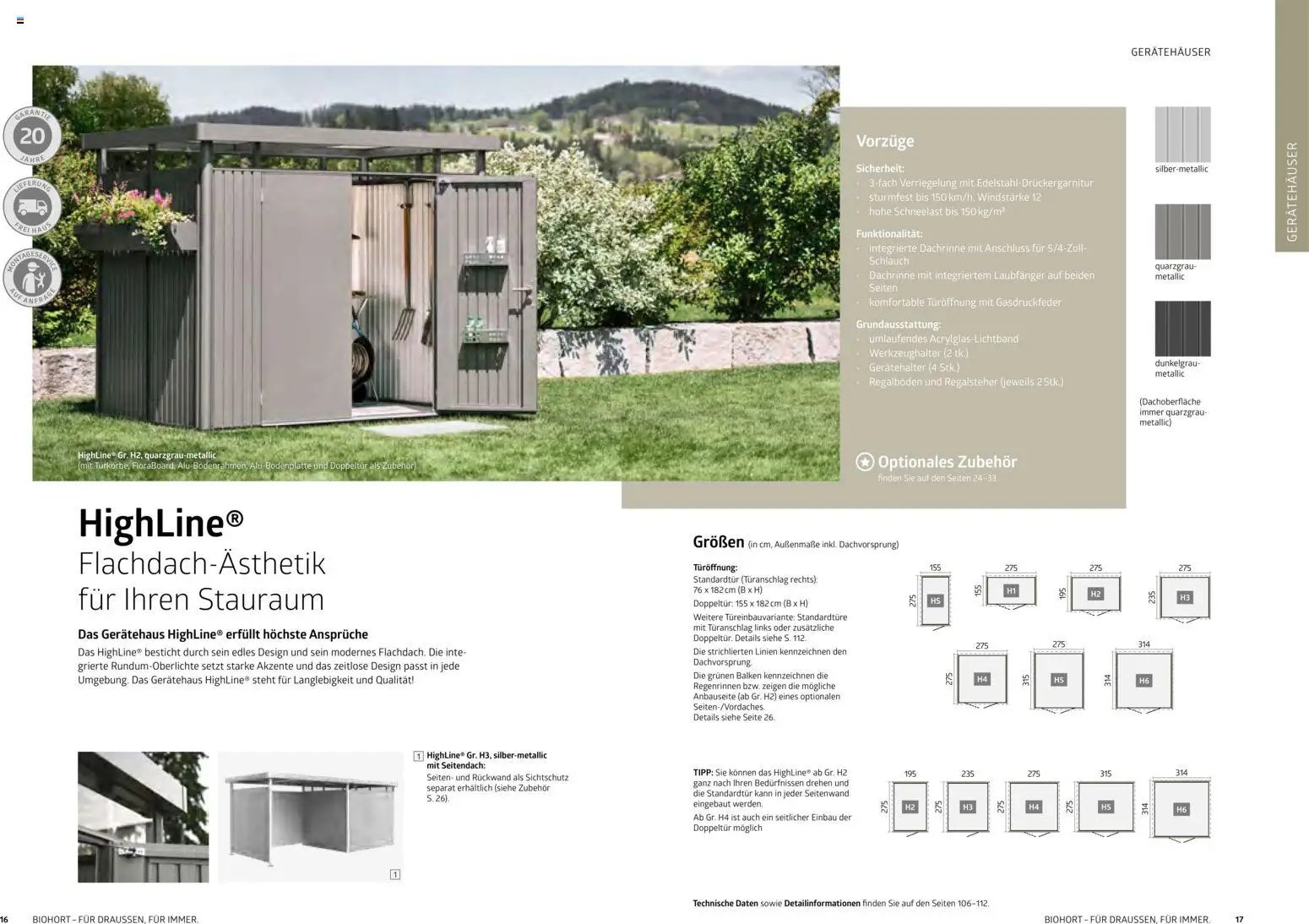 Dehner  Biohort – Metall für Garten & Terrasse