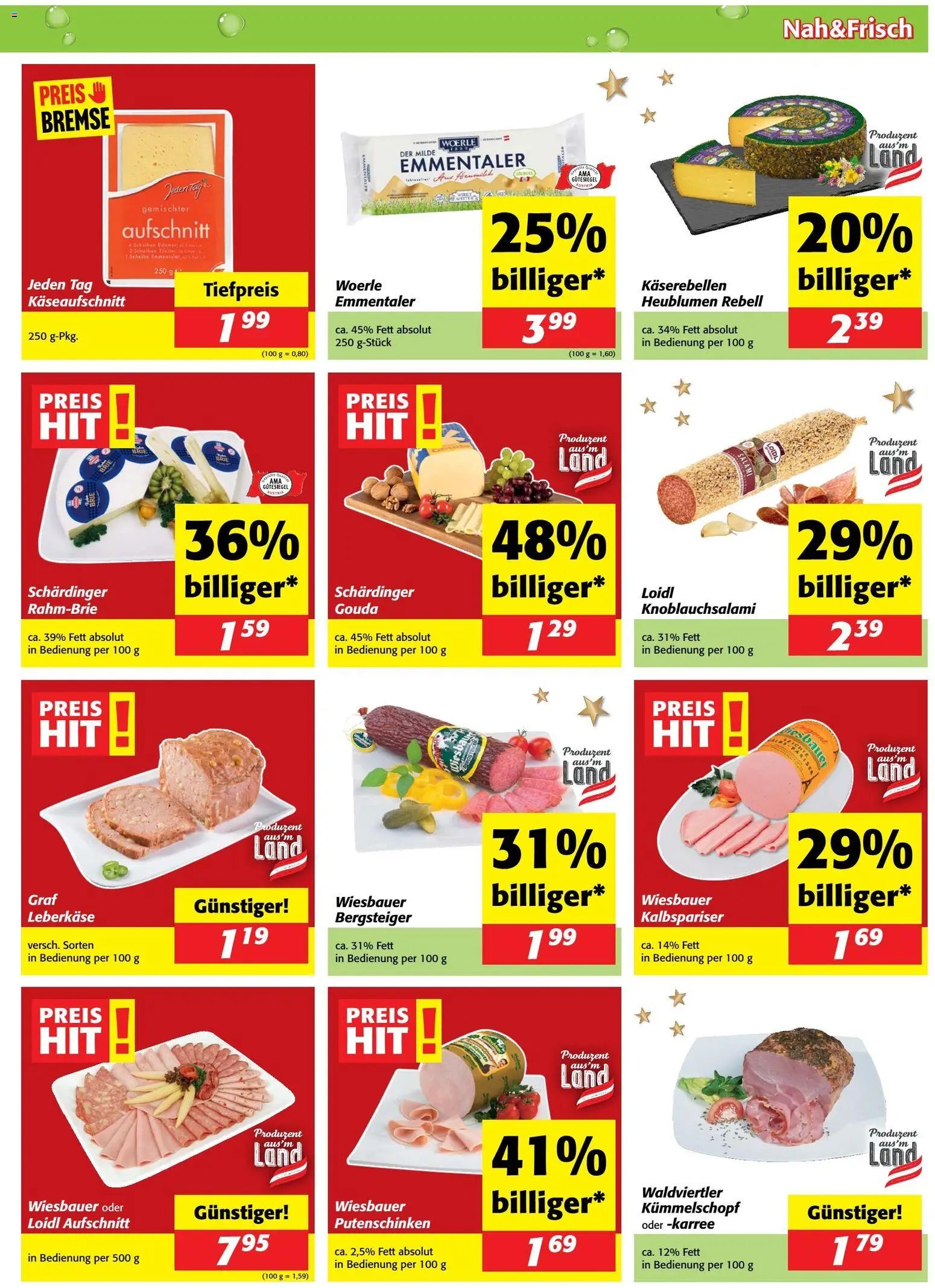 Nah und Frisch Flugblatt