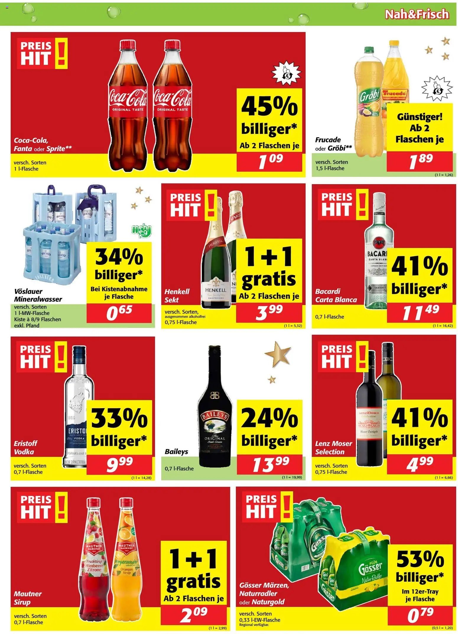 Nah und Frisch Flugblatt