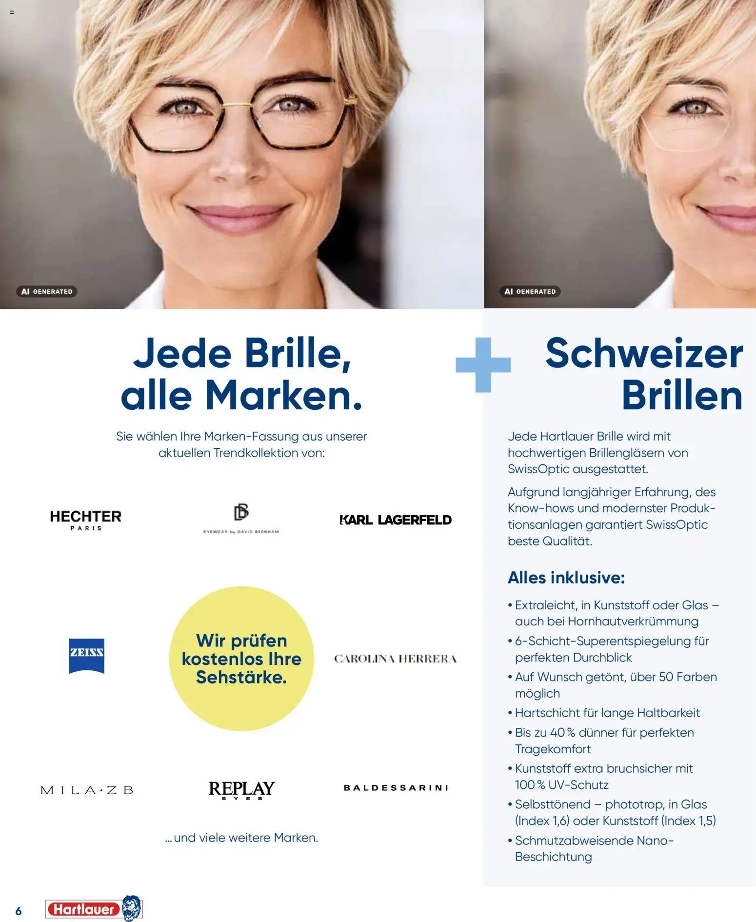 Hartlauer Gleitsichtbrille? Vergleichen zahlt sich aus!