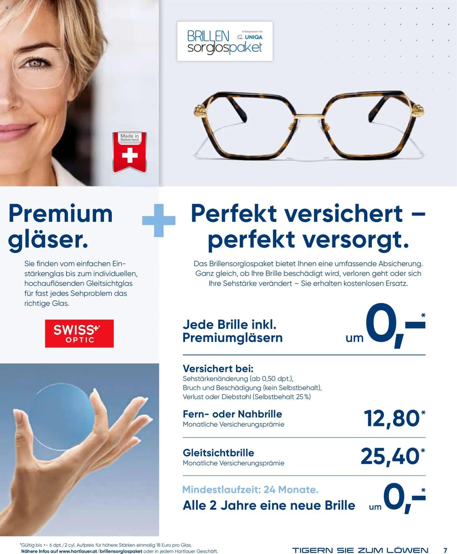 Hartlauer Gleitsichtbrille? Vergleichen zahlt sich aus!