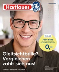 Hartlauer Gleitsichtbrille? Vergleichen zahlt sich aus!