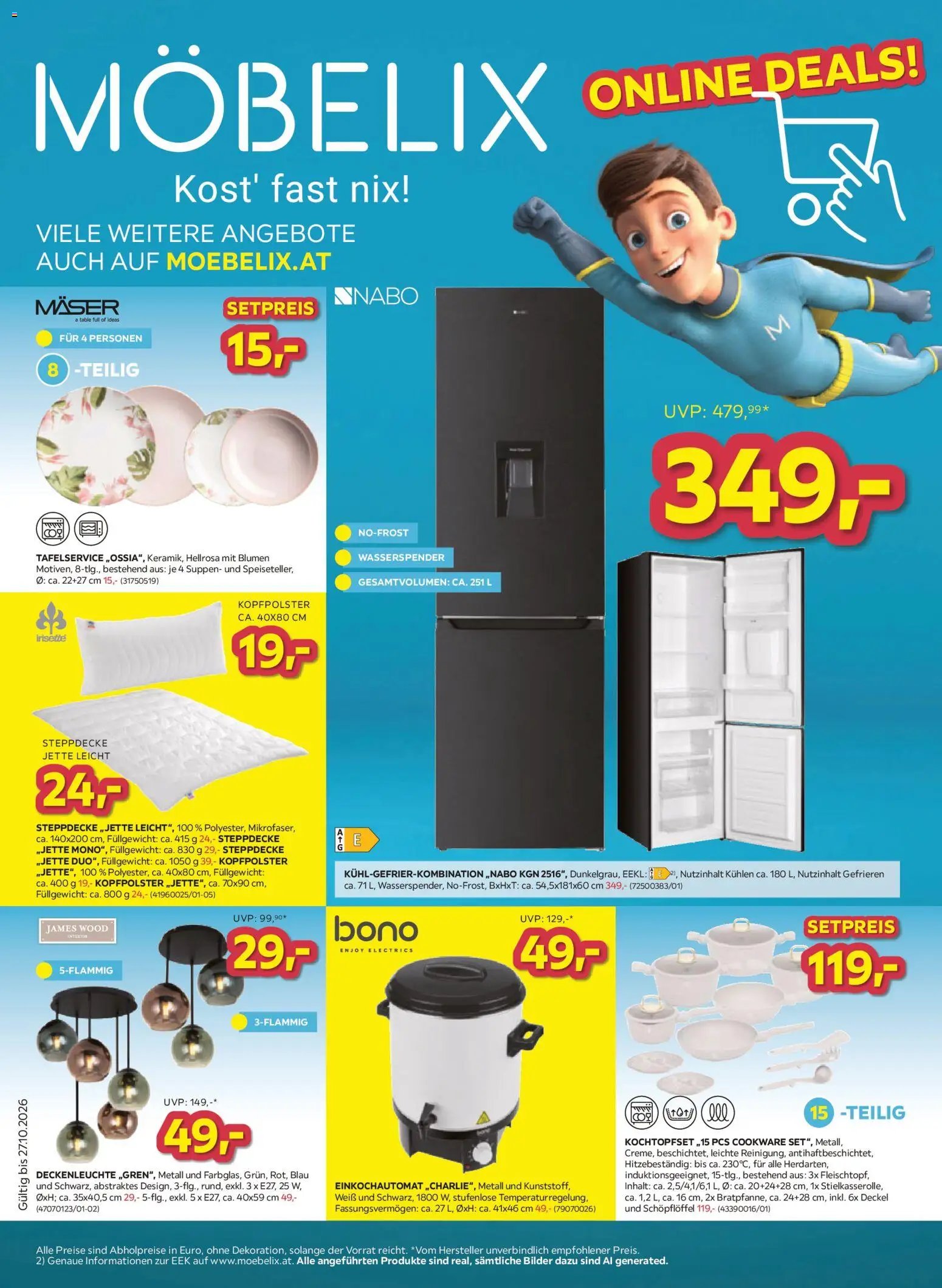 Möbelix Online deals