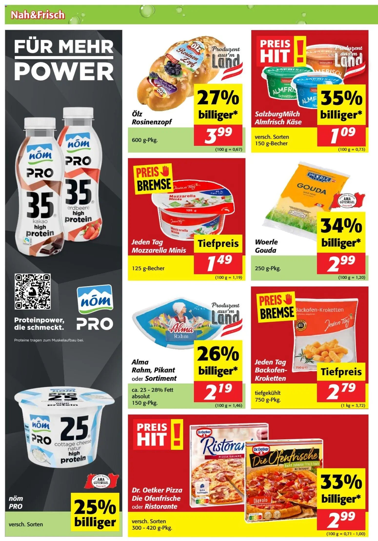 Nah und Frisch Flugblatt