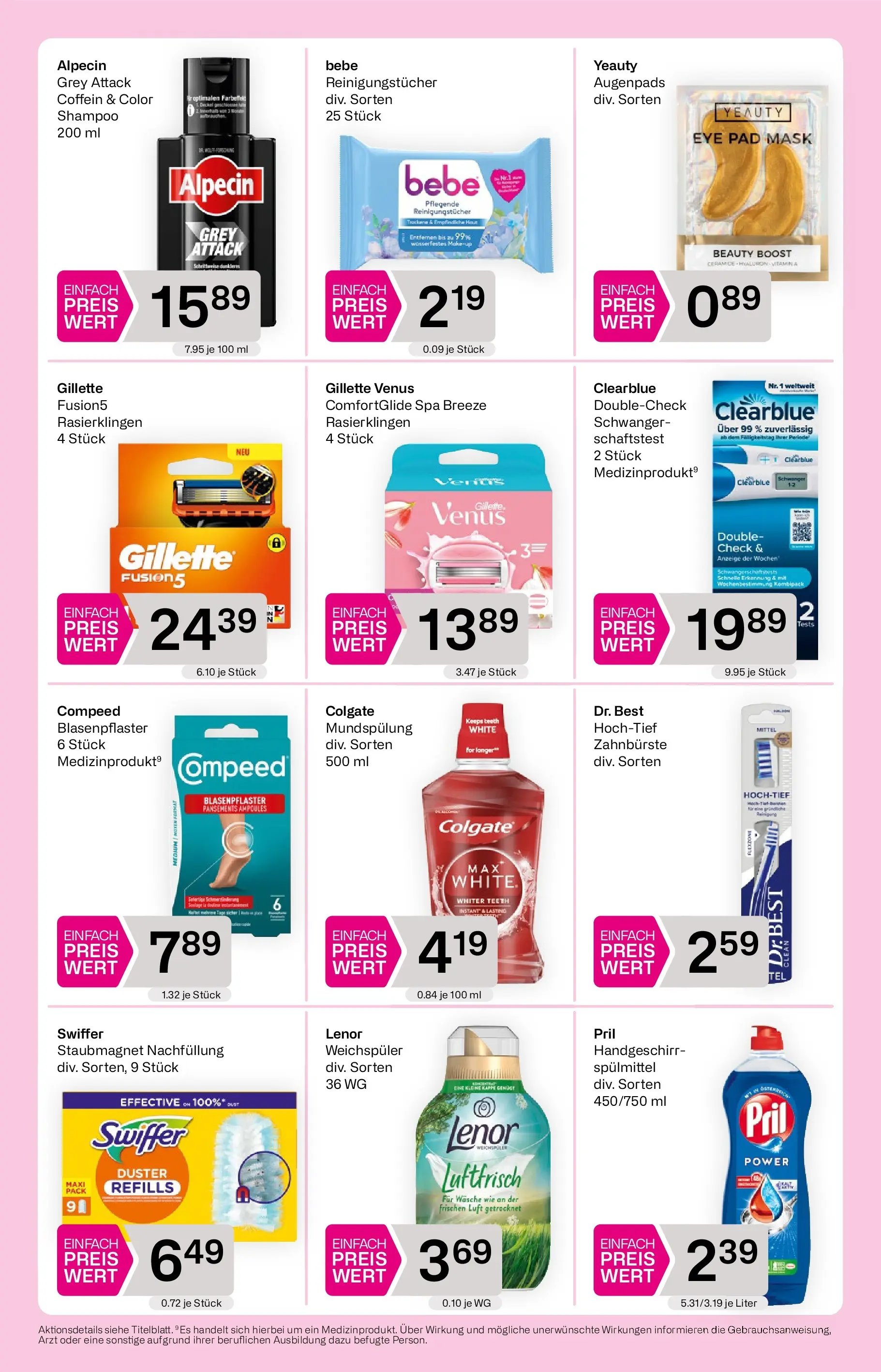 Bipa Linz, Wien, Güssing