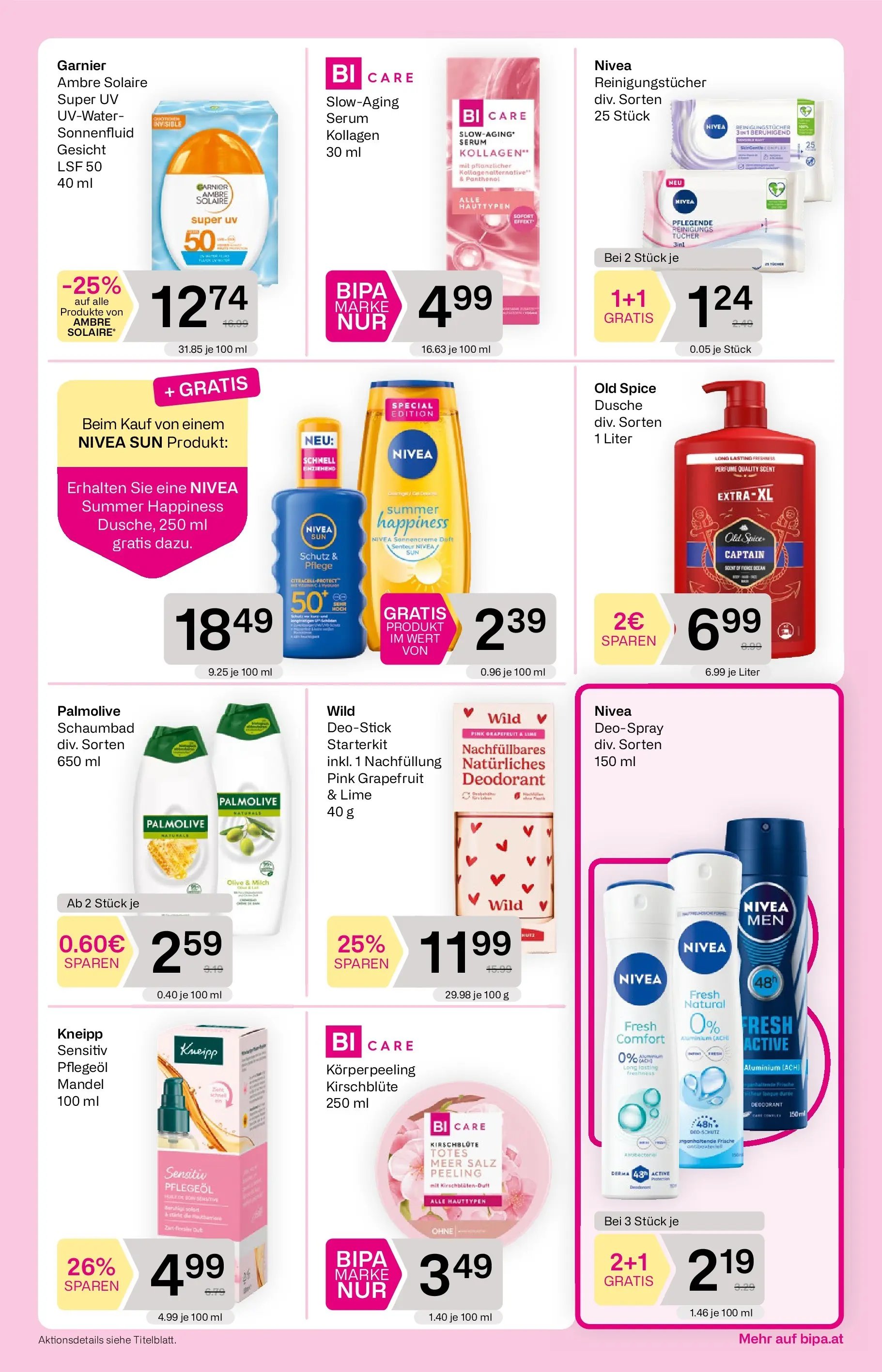 Bipa Linz, Wien, Güssing