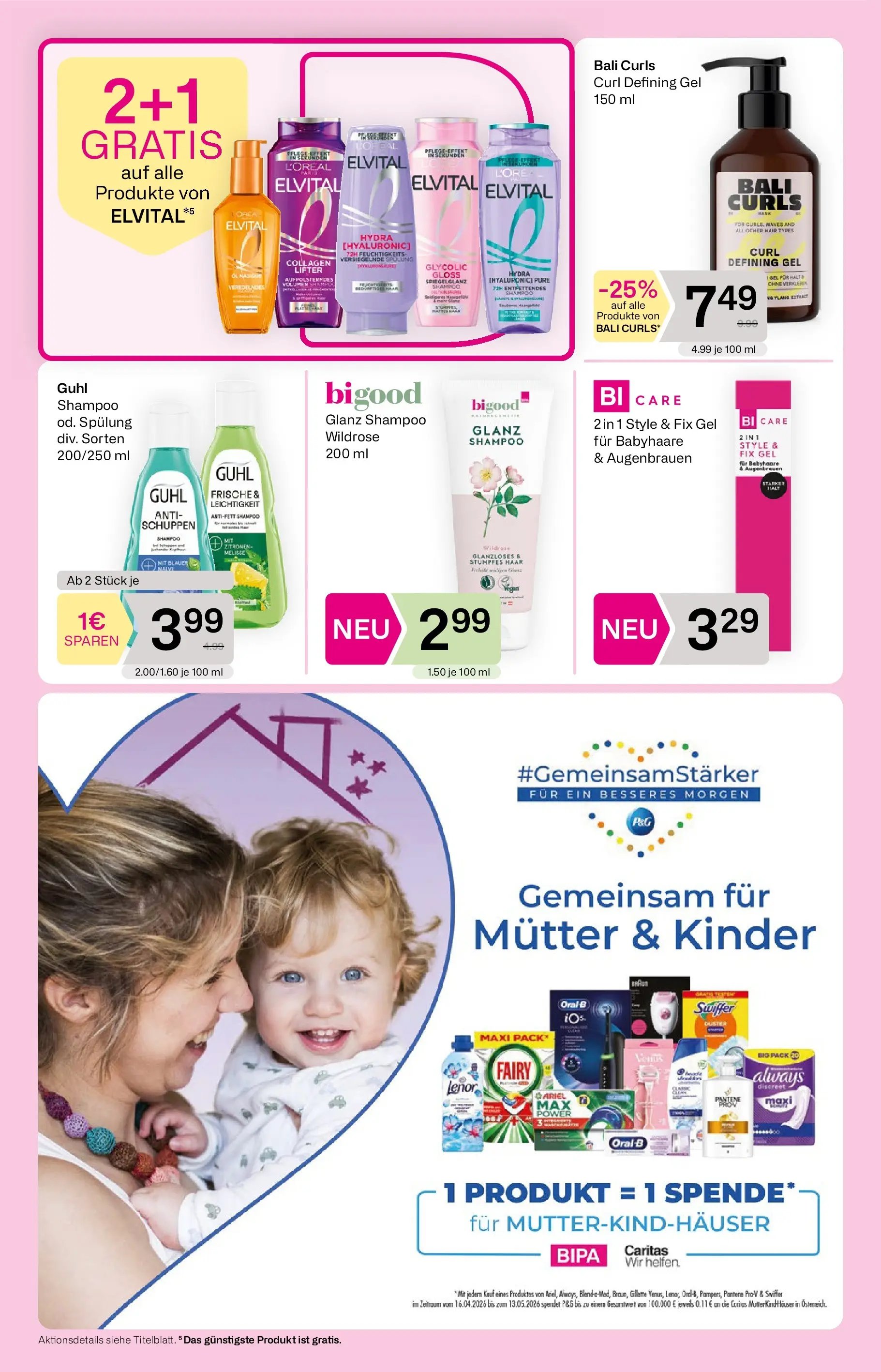 Bipa Linz, Wien, Güssing