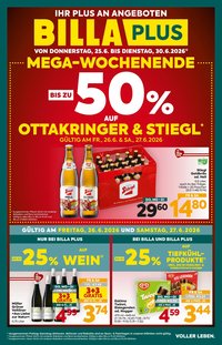 Billa Plus Flugblatt - Burgenland