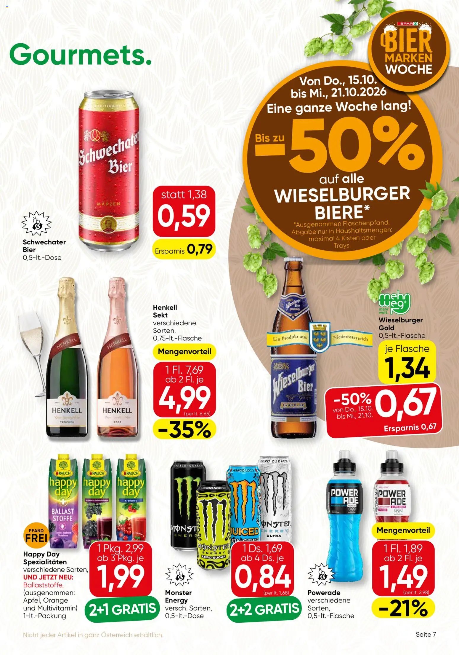 SPAR Gourmet KAFFEES & TEE