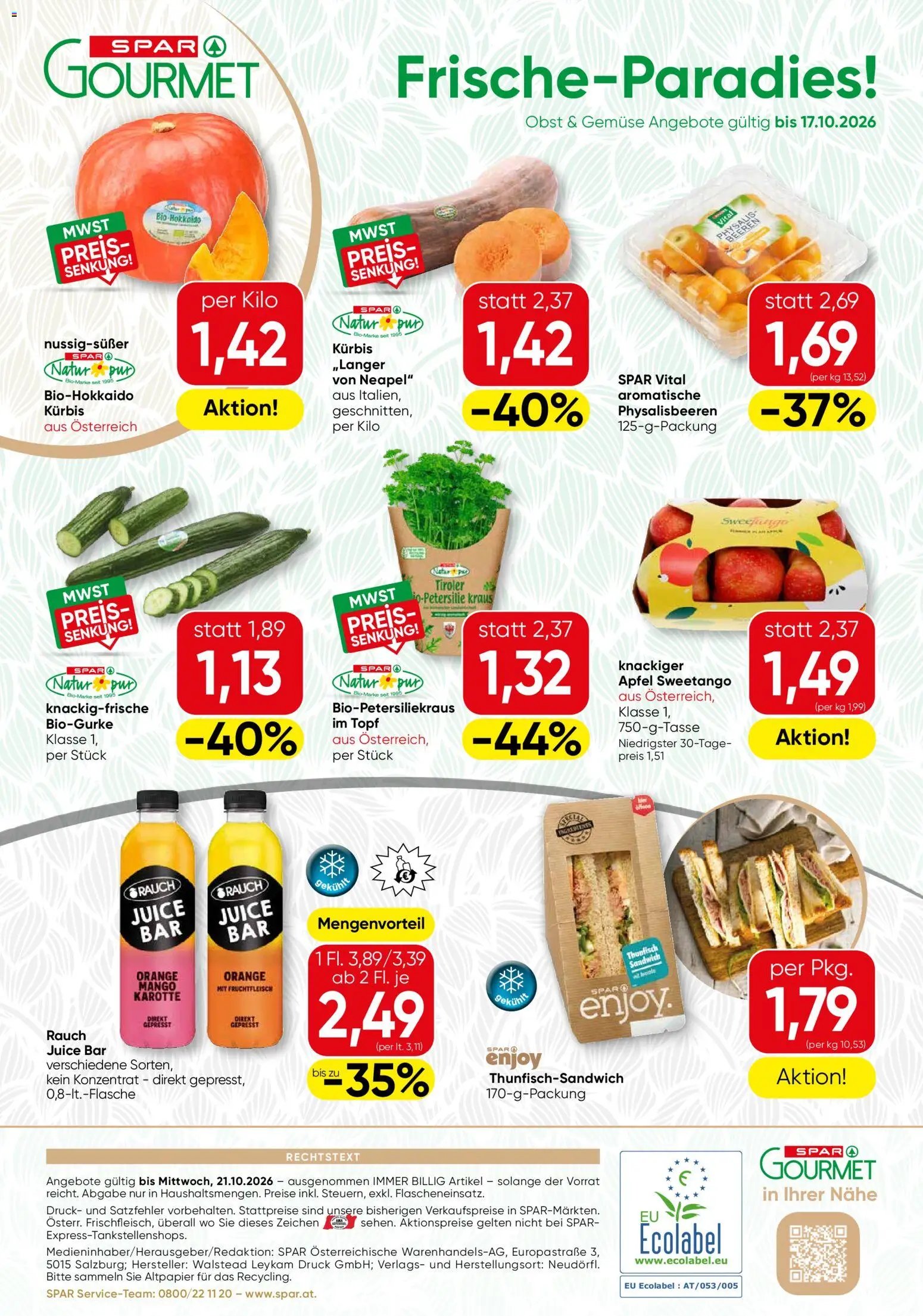 SPAR Gourmet KAFFEES & TEE
