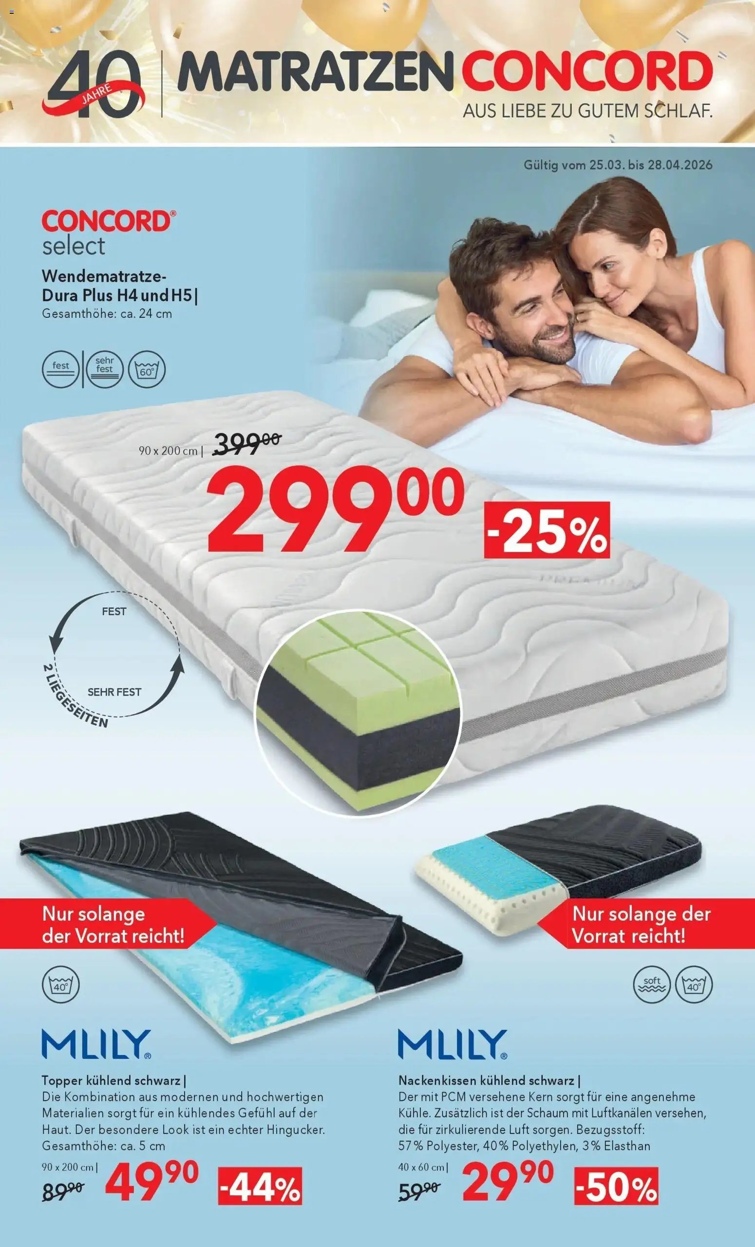 Matratzen Concord Aus Liebe zu gutem Schlaf - Villach