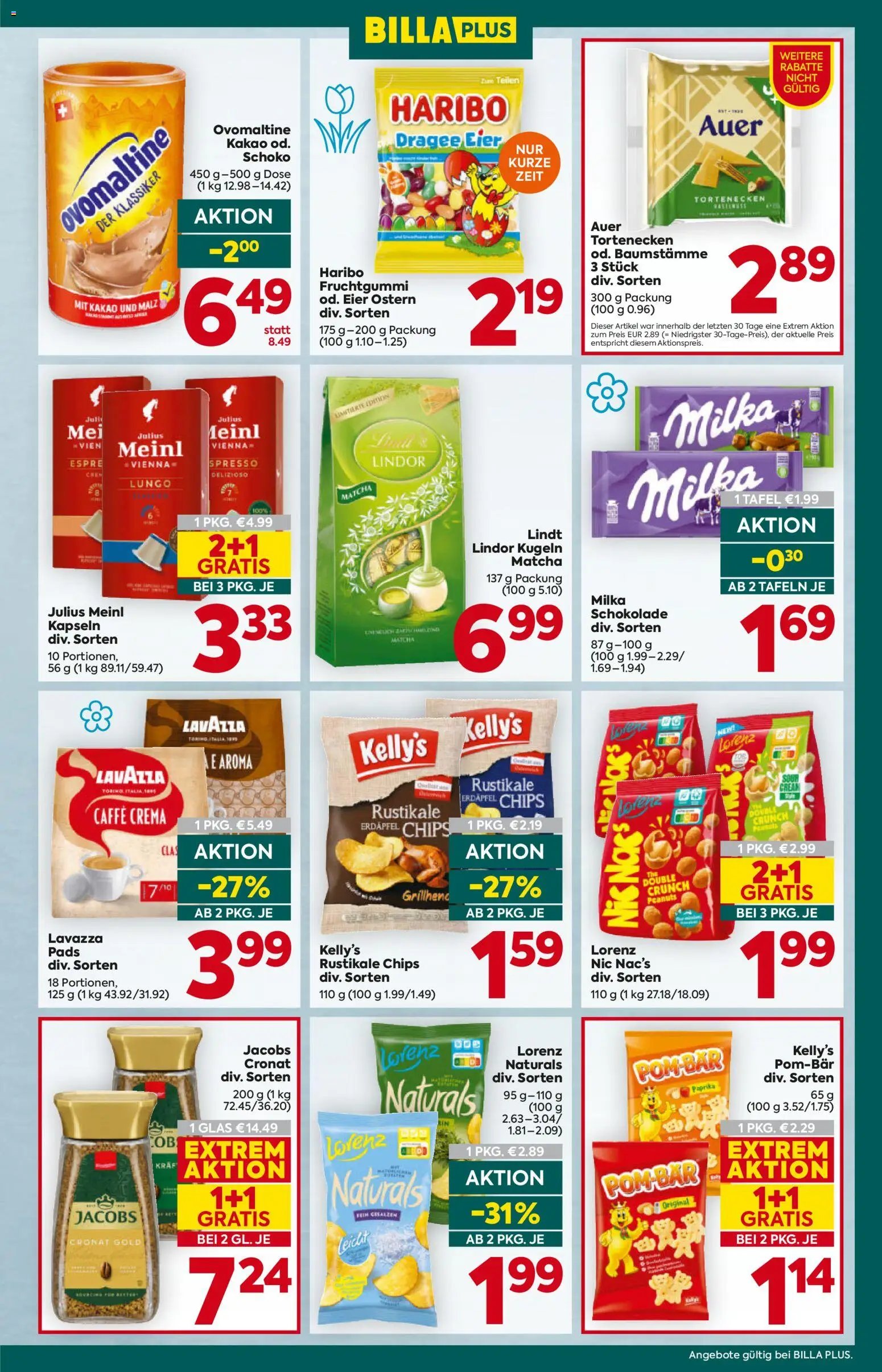 Billa Plus Flugblatt