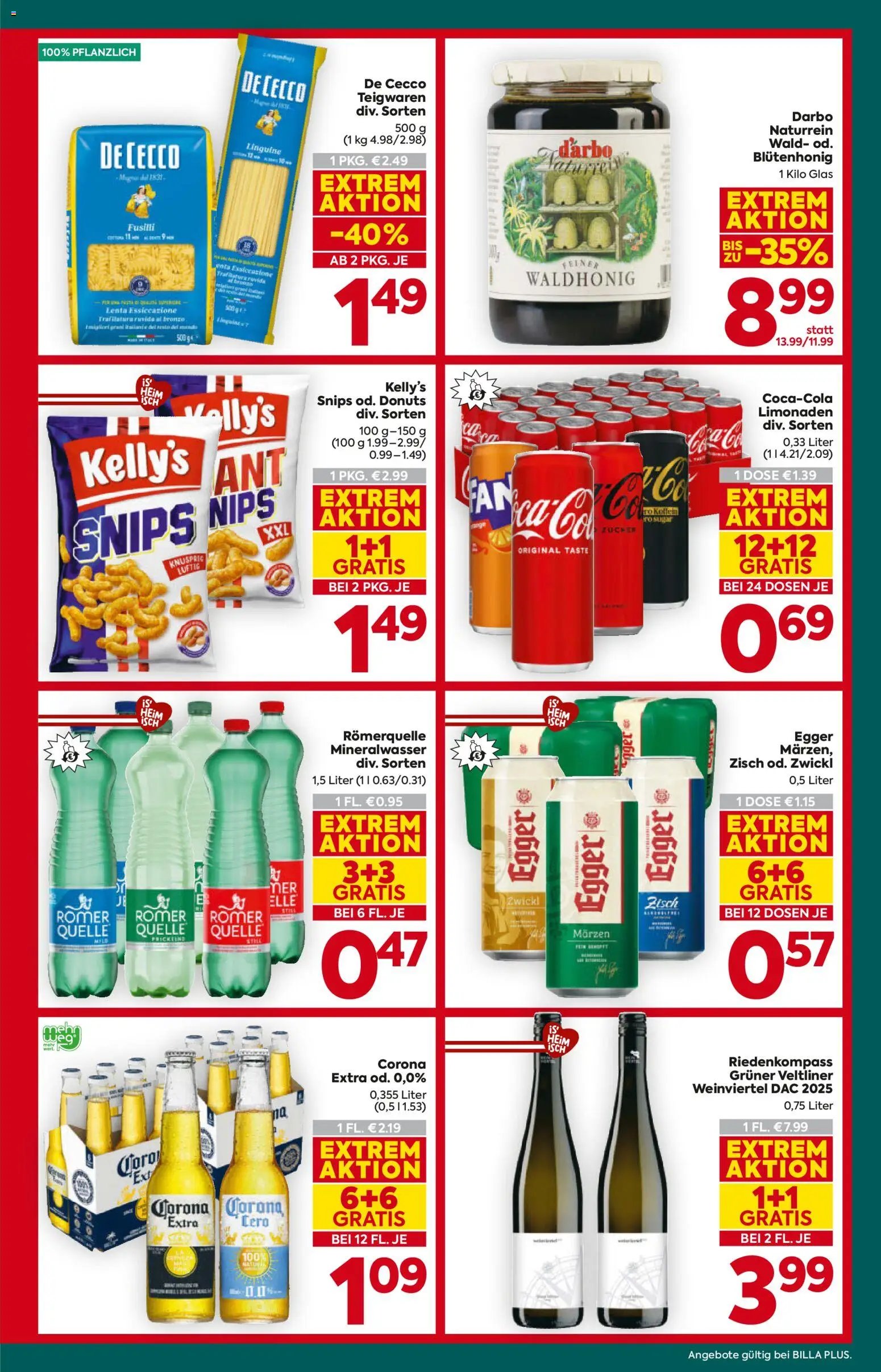 Billa Plus Flugblatt