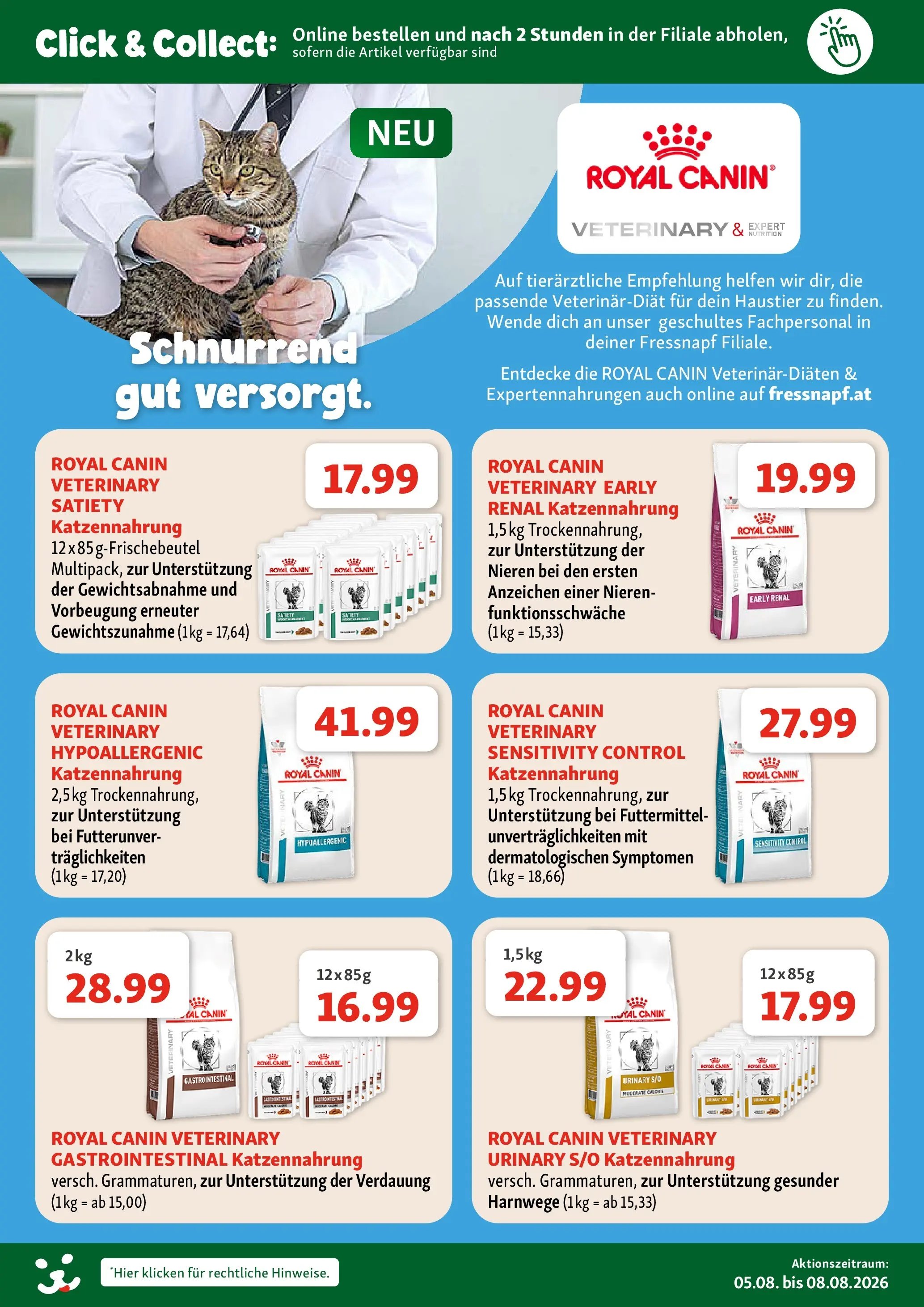 Fressnapf - Fressnapf Angebote 05.08. bis 08.08.