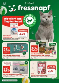 Fressnapf - Fressnapf Angebote 05.08. bis 08.08.