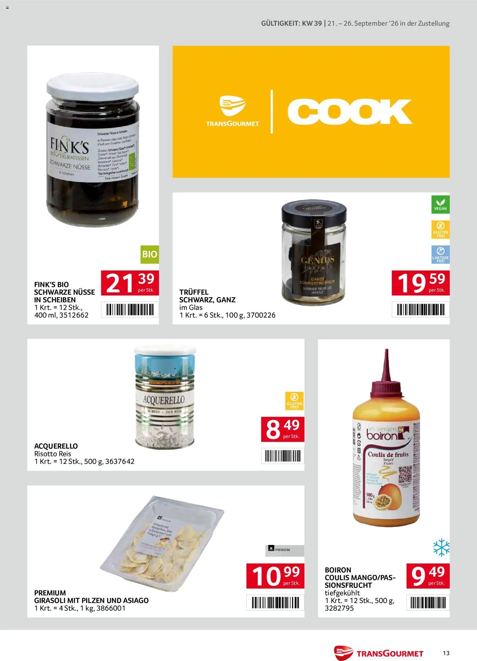 Transgourmet Zustellaktion