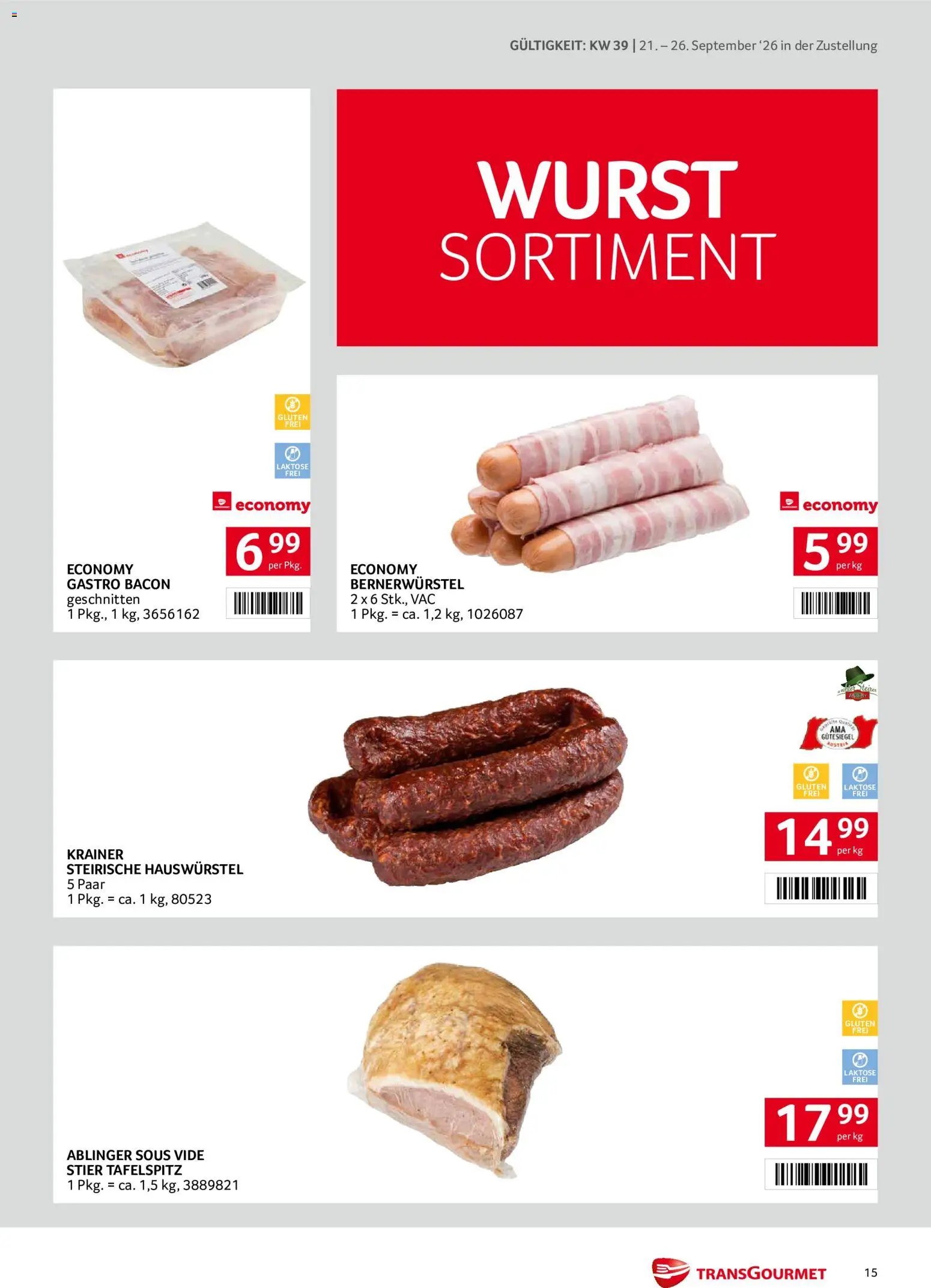 Transgourmet Zustellaktion