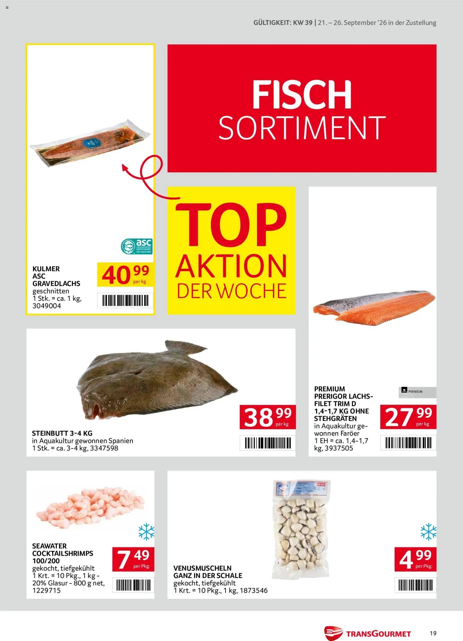 Transgourmet Zustellaktion