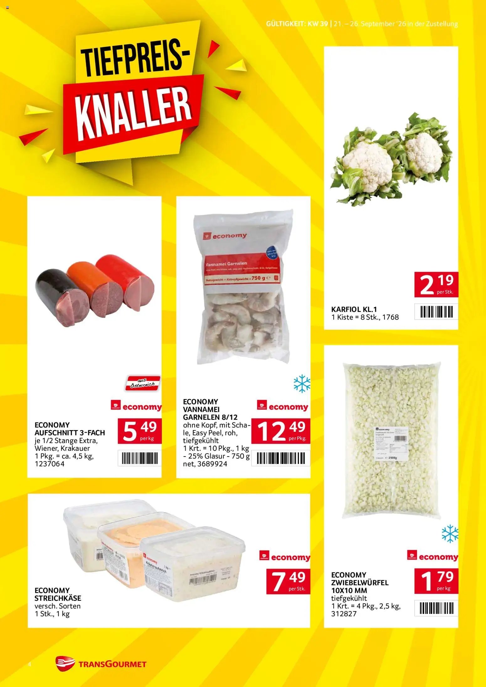 Transgourmet Zustellaktion