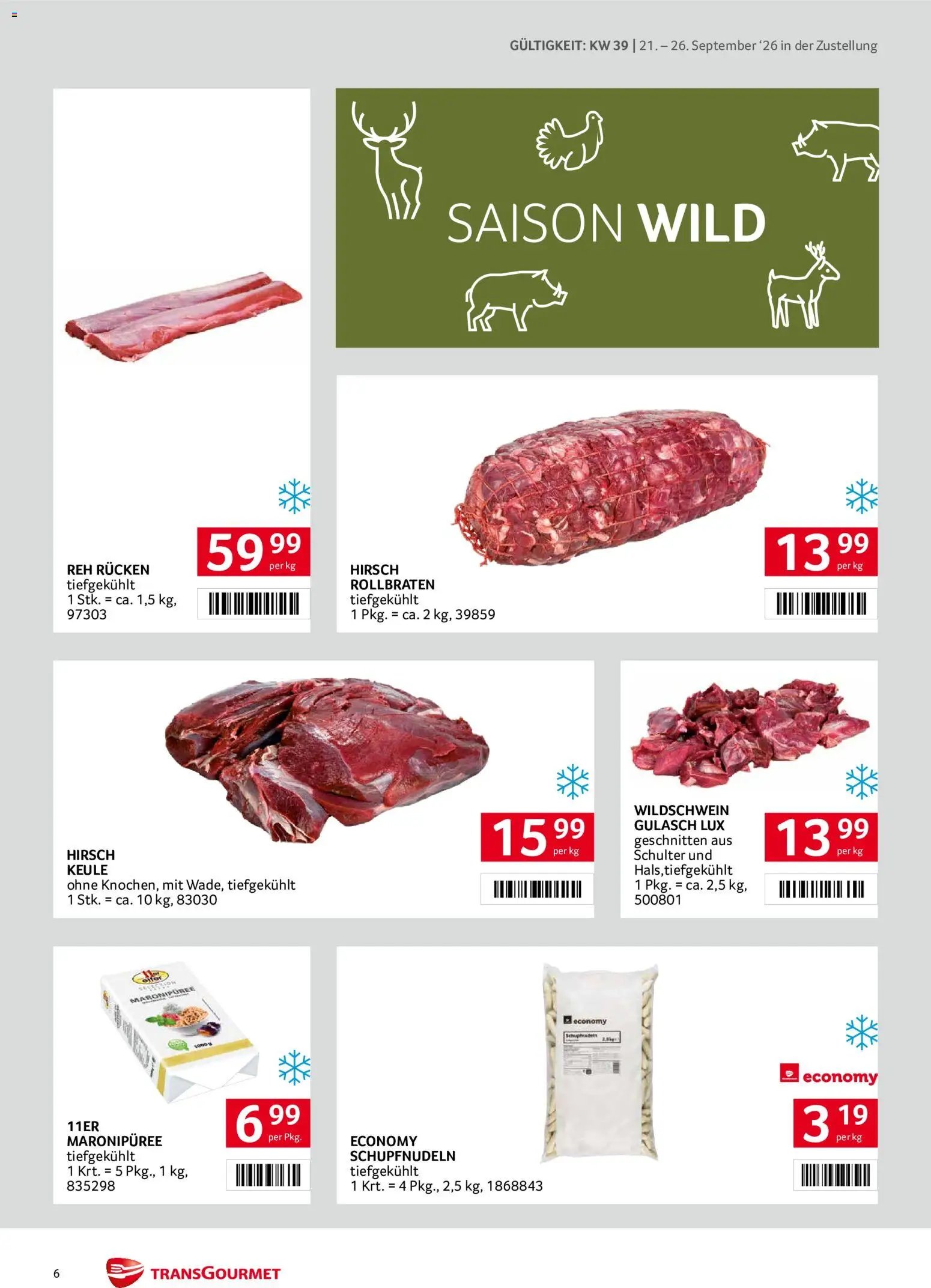Transgourmet Zustellaktion
